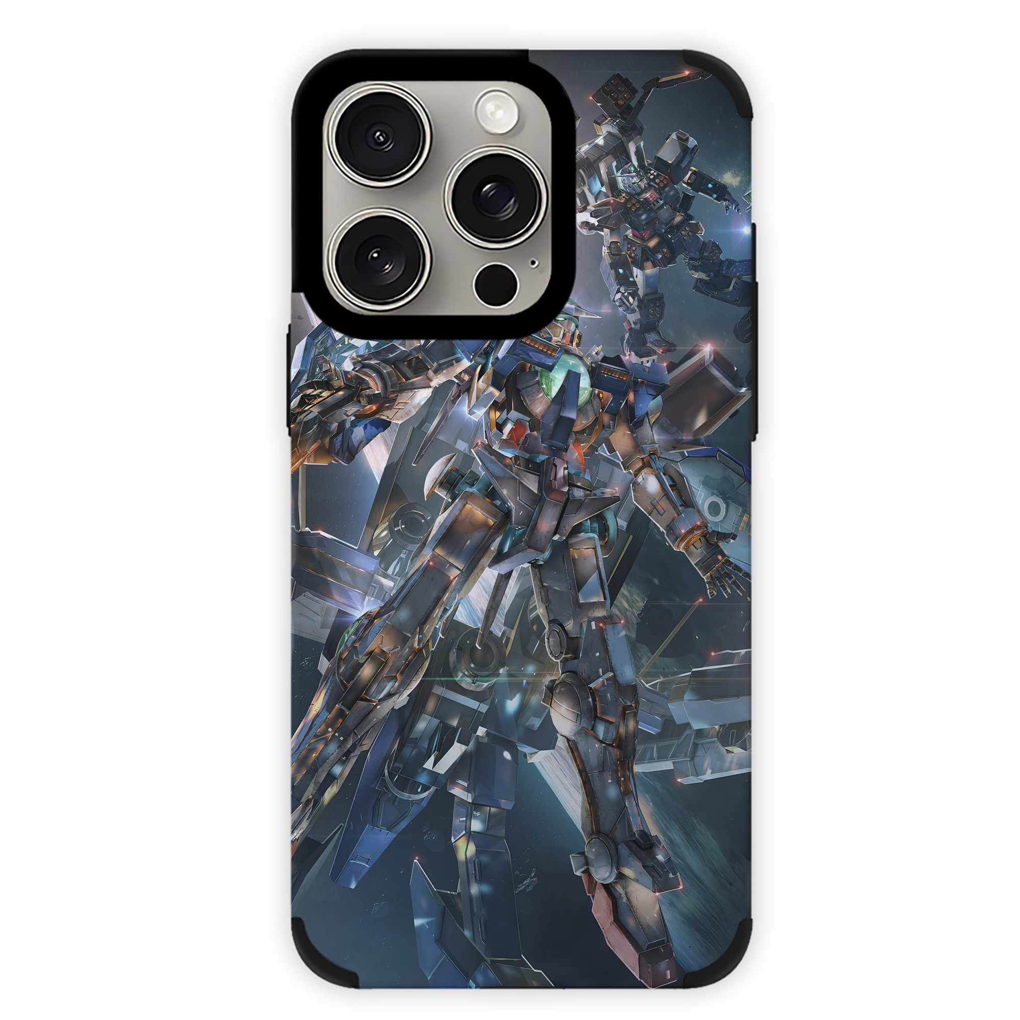 （画像用） 機動戦士ガンダム Mobile Suit Gundam 【iPhone15ProMax対応】 PUレザー スマホケース 耐衝撃＆黄変防止