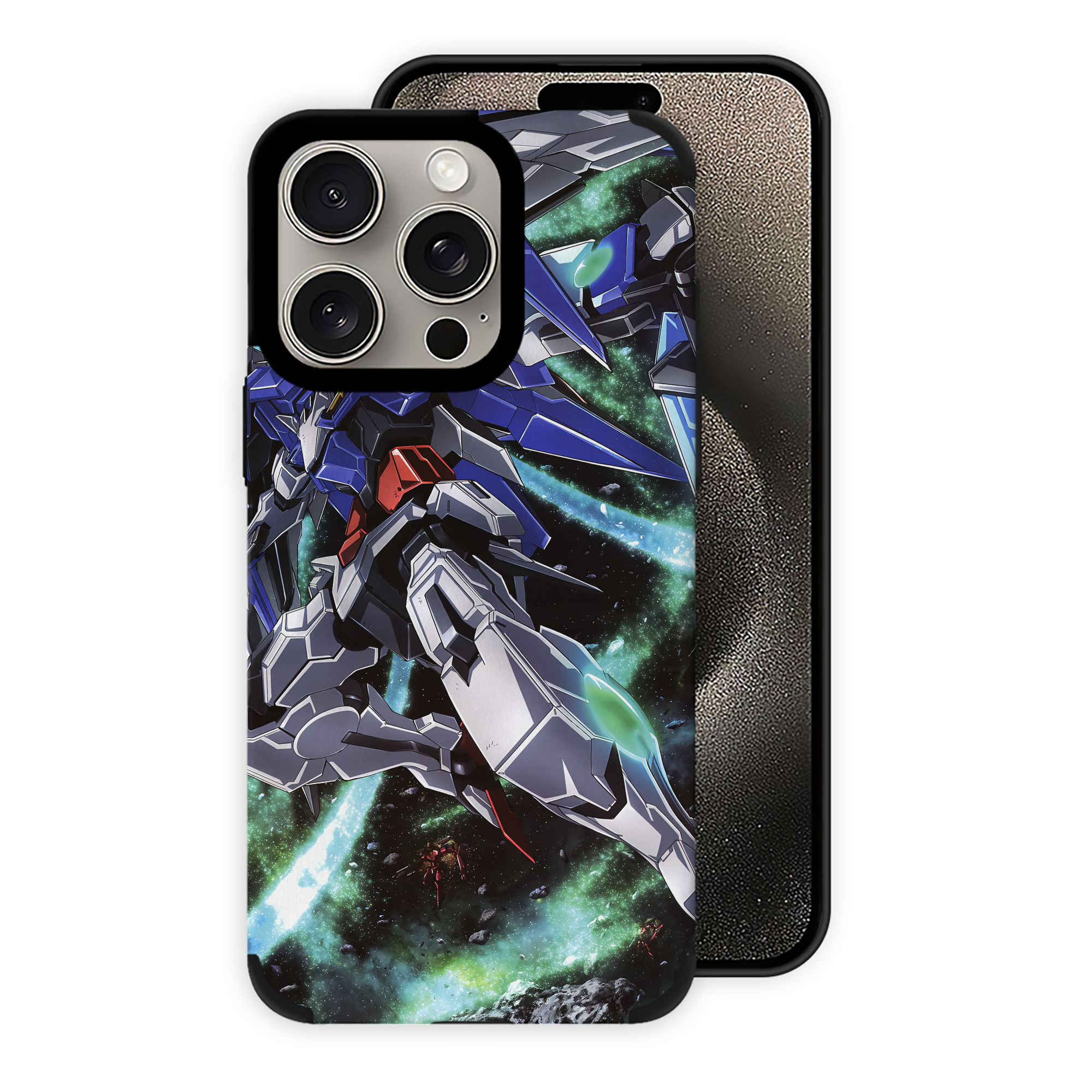 （画像用） 機動戦士ガンダム Mobile Suit Gundam 【iPhone15ProMax対応】 PUレザー スマホケース 耐衝撃＆黄変防止