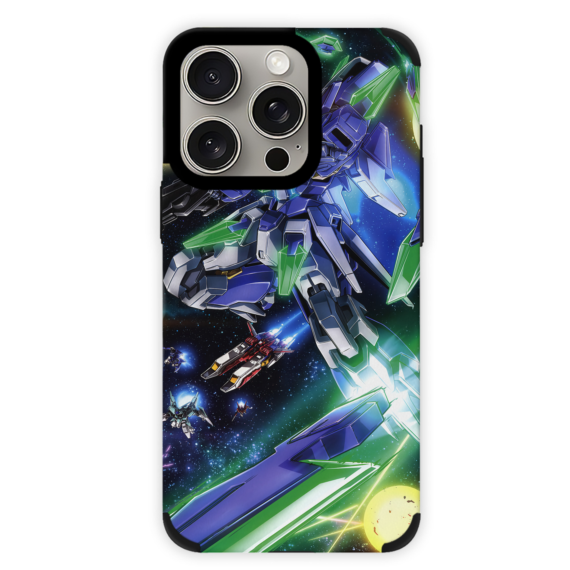 （画像用） 機動戦士ガンダム Mobile Suit Gundam 【iPhone15ProMax対応】 PUレザー スマホケース 耐衝撃＆黄変防止