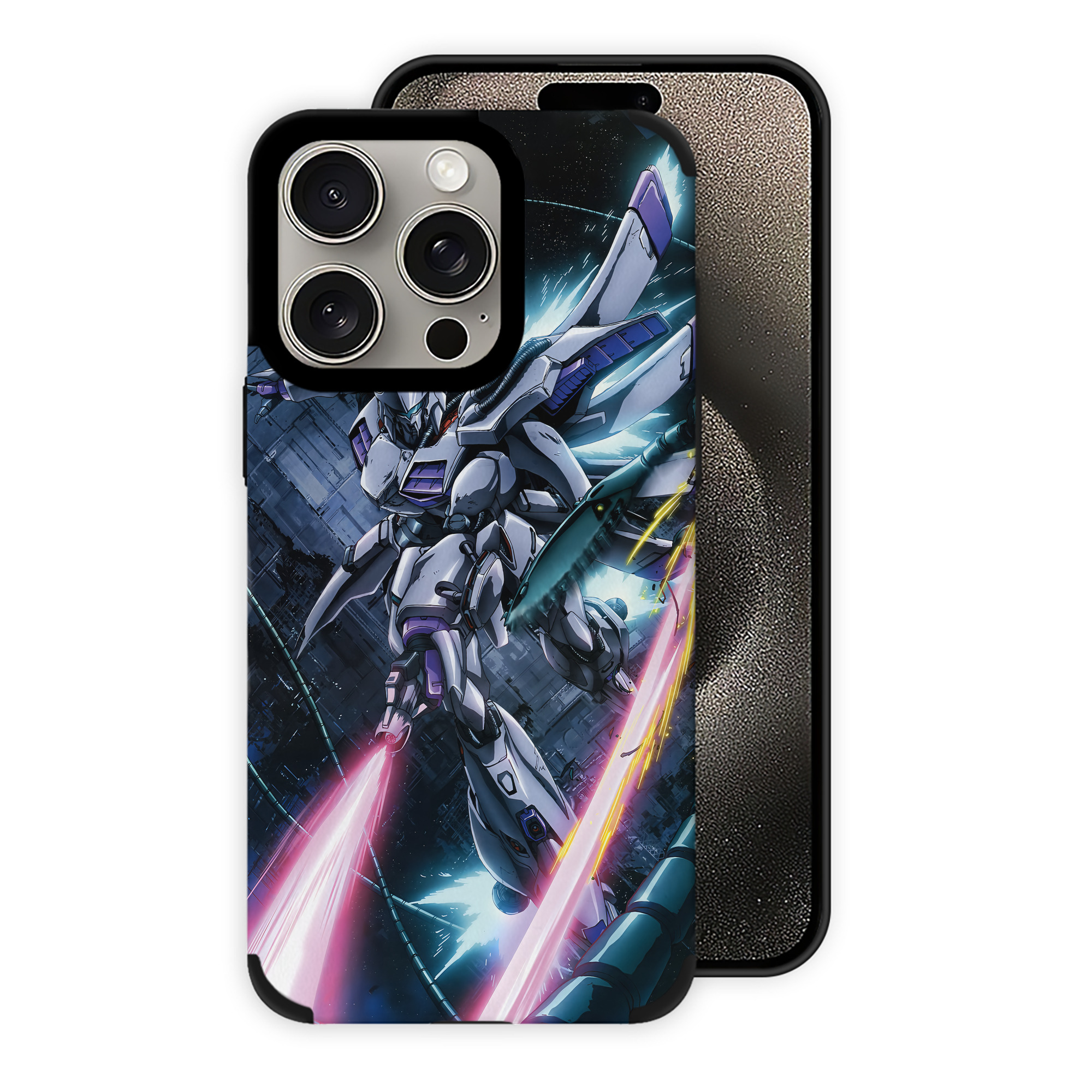 機動戦士ガンダム Mobile Suit Gundam 【iPhone15ProMax対応】 PUレザー スマホケース 耐衝撃＆黄変防止