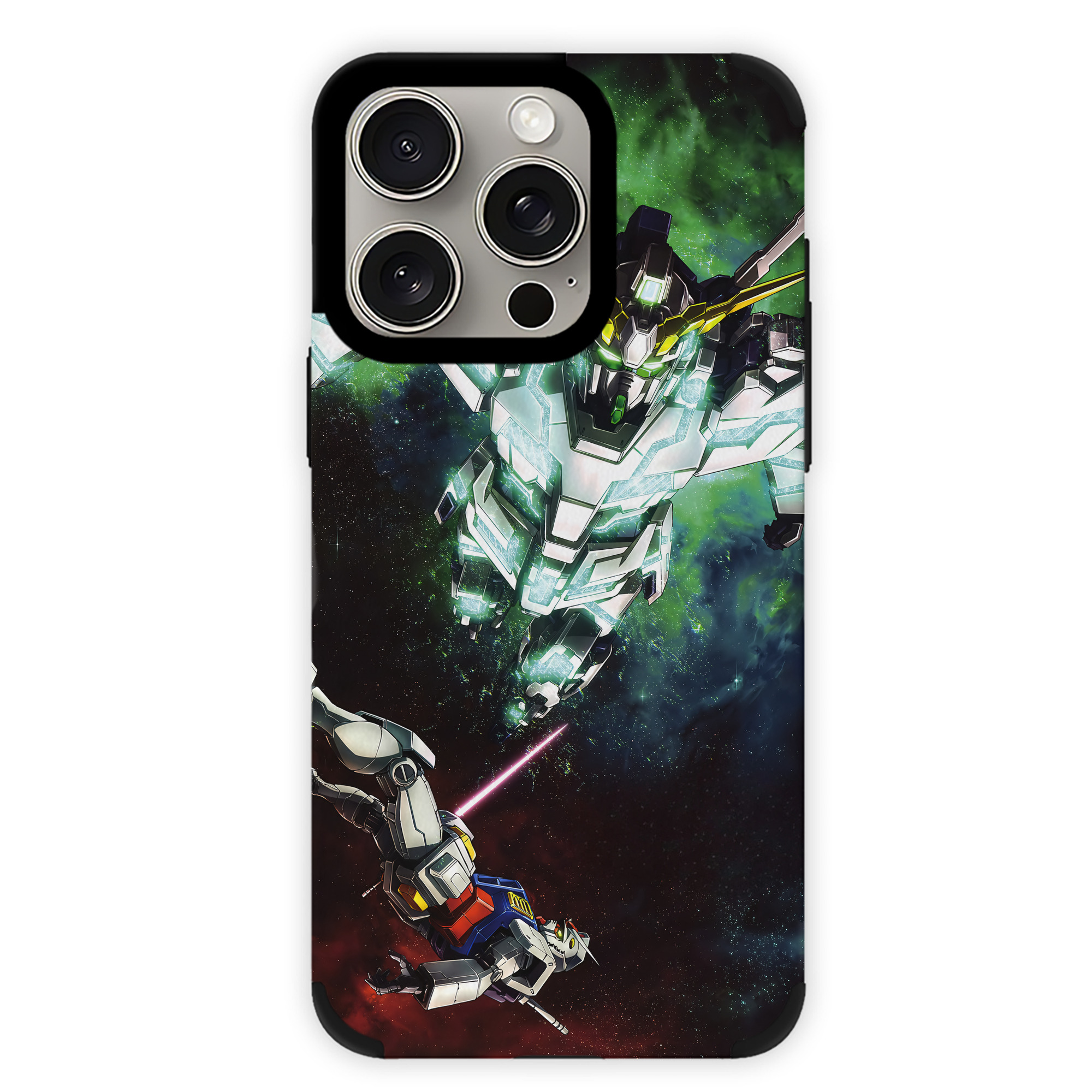 （画像用） 機動戦士ガンダム Mobile Suit Gundam 【iPhone15ProMax対応】 PUレザー スマホケース 耐衝撃＆黄変防止