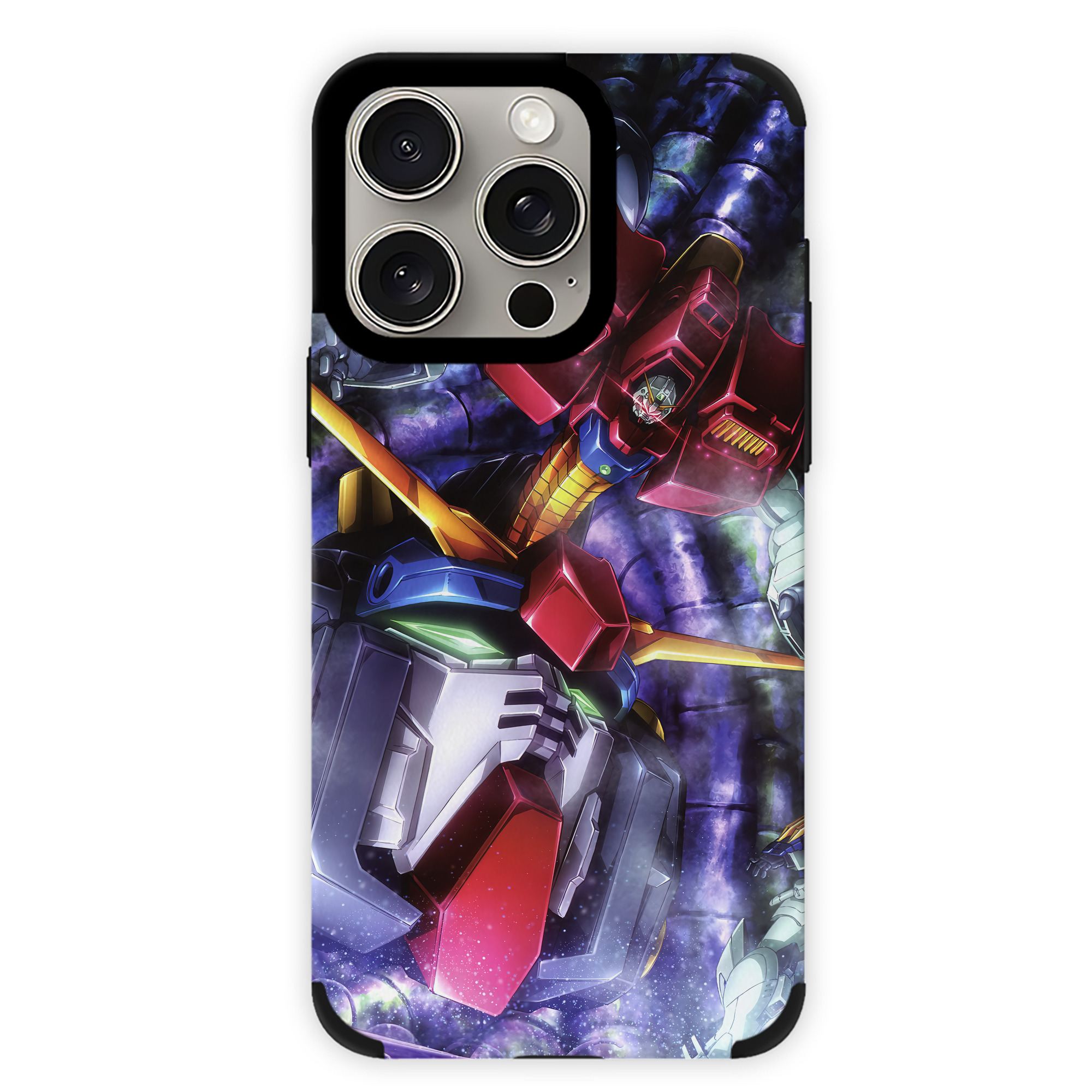 （画像用） 機動戦士ガンダム Mobile Suit Gundam 【iPhone15ProMax対応】 PUレザー スマホケース 耐衝撃＆黄変防止