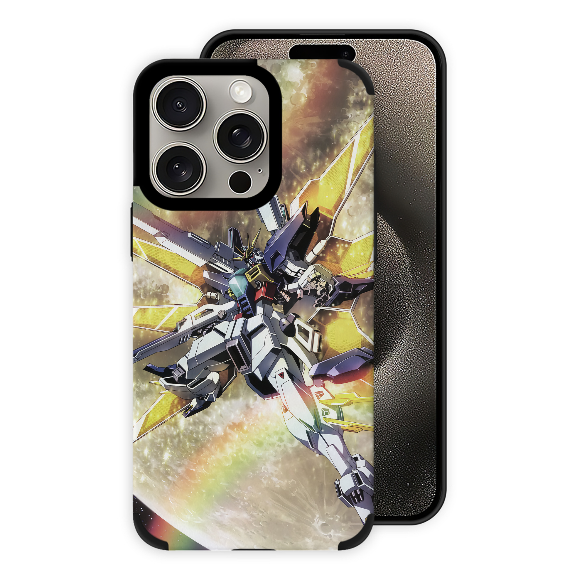 （画像用） 機動戦士ガンダム Mobile Suit Gundam 【iPhone15ProMax対応】 PUレザー スマホケース 耐衝撃＆黄変防止