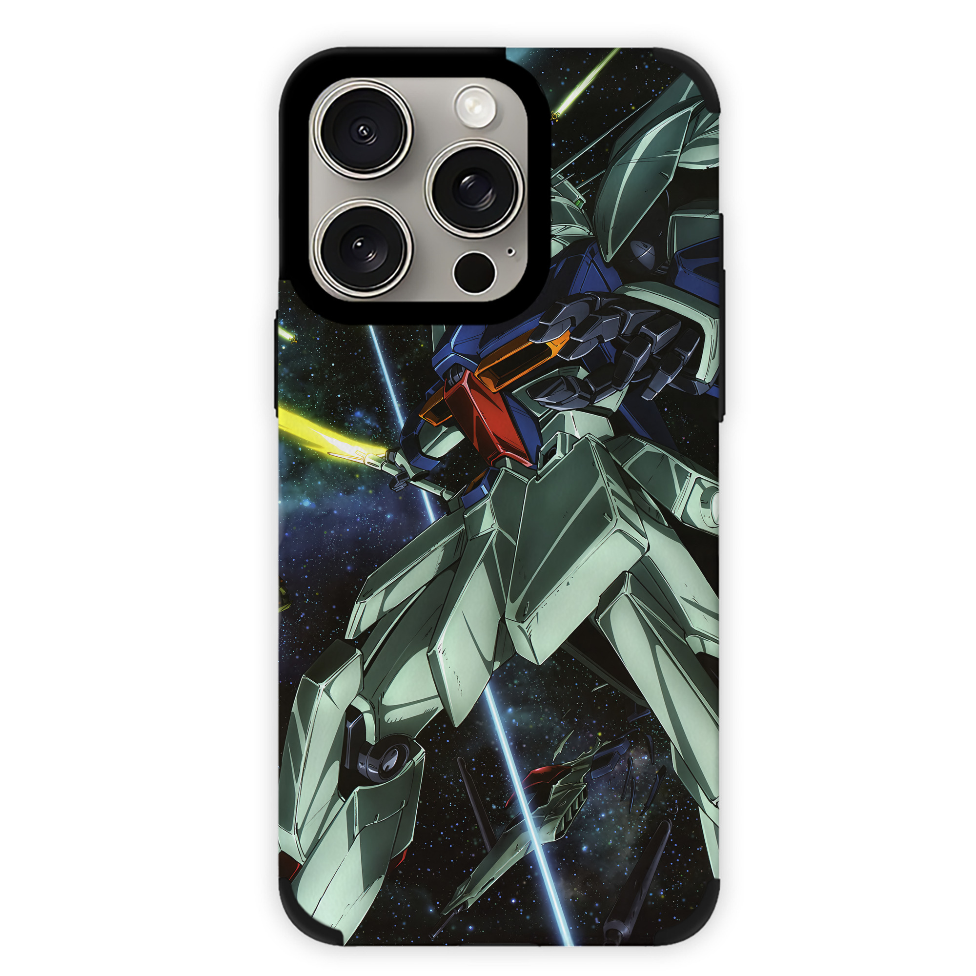 （画像用） 機動戦士ガンダム Mobile Suit Gundam 【iPhone15ProMax対応】 PUレザー スマホケース 耐衝撃＆黄変防止