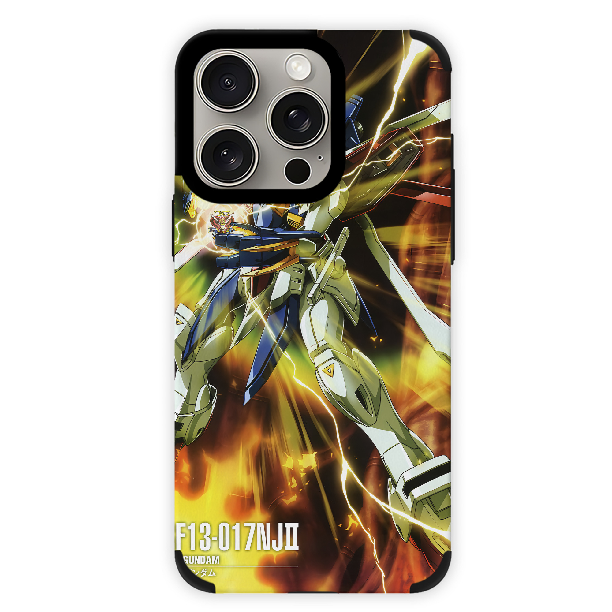 （画像用） 機動戦士ガンダム Mobile Suit Gundam 【iPhone15ProMax対応】 PUレザー スマホケース 耐衝撃＆黄変防止