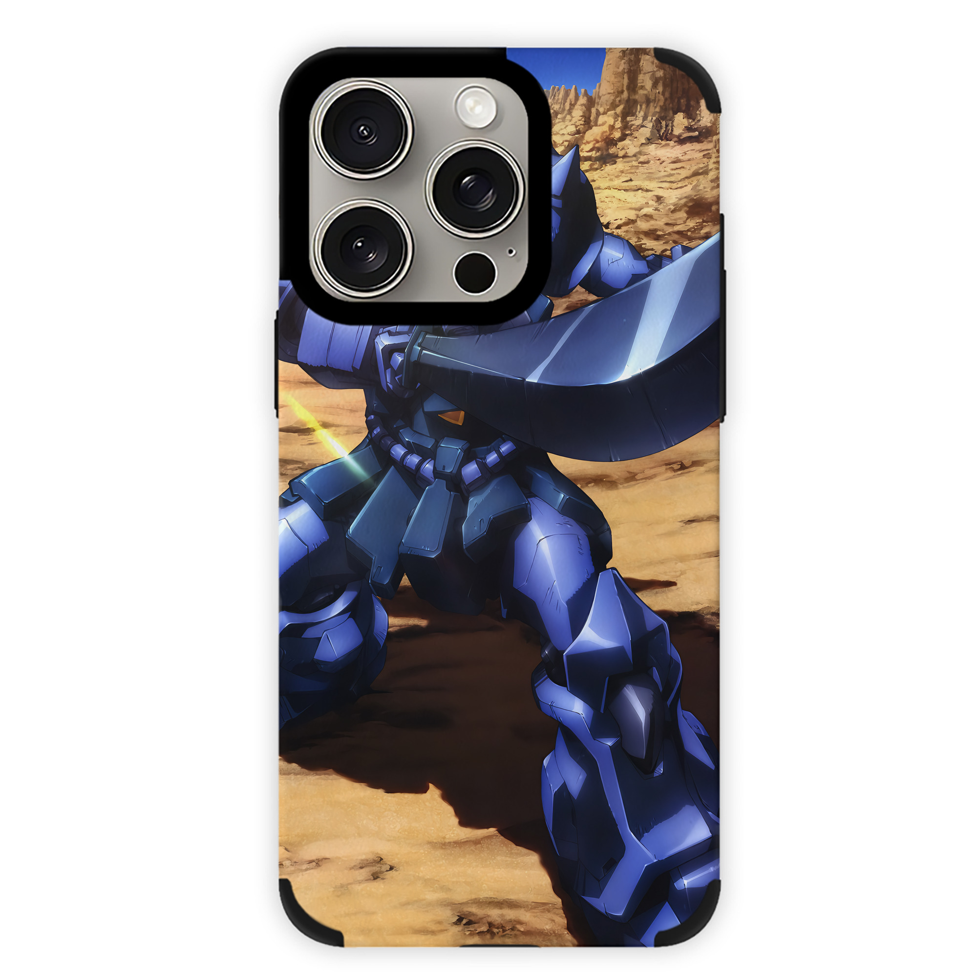 （画像用） 機動戦士ガンダム Mobile Suit Gundam 【iPhone15ProMax対応】 PUレザー スマホケース 耐衝撃＆黄変防止