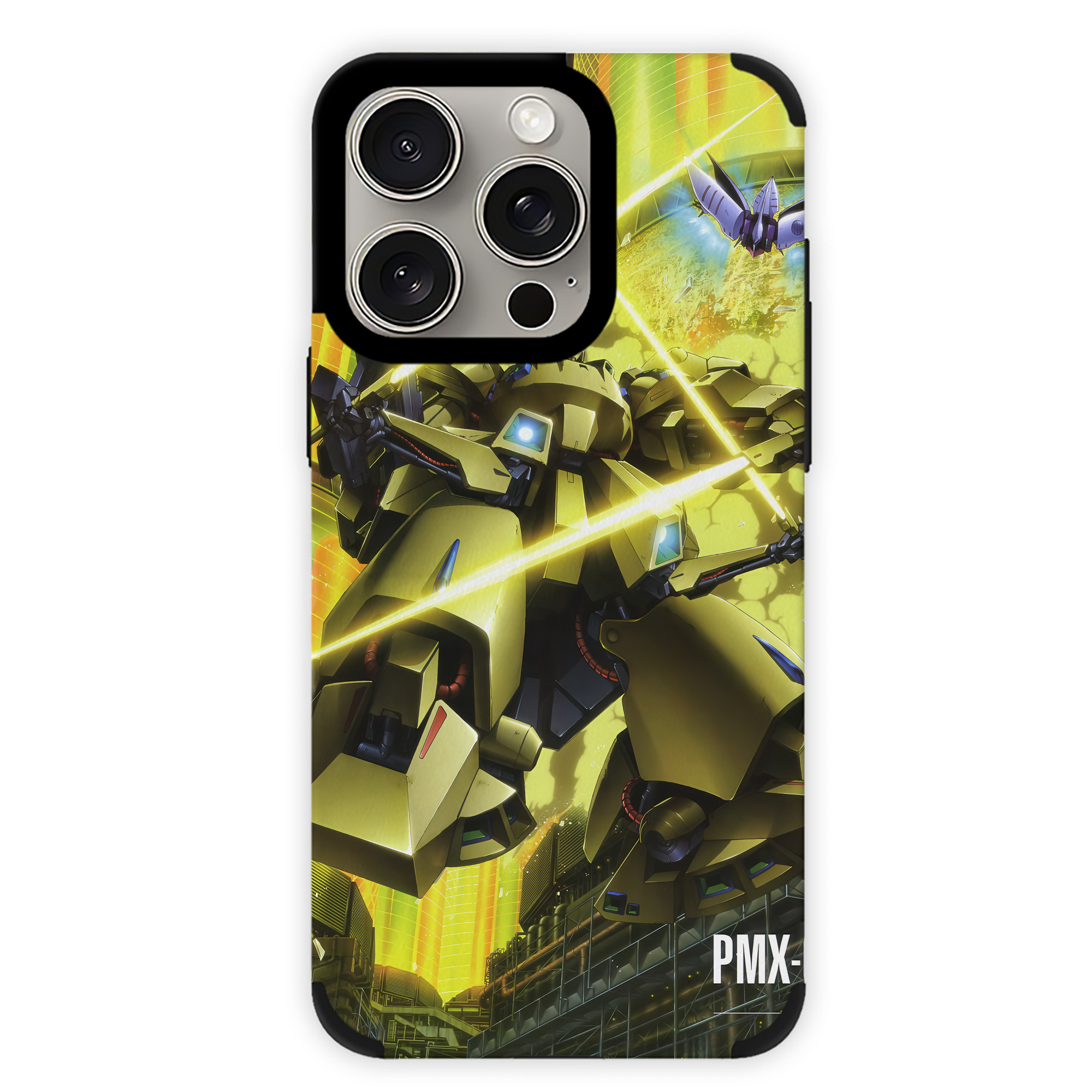 （画像用） 機動戦士ガンダム Mobile Suit Gundam 【iPhone15ProMax対応】 PUレザー スマホケース 耐衝撃＆黄変防止