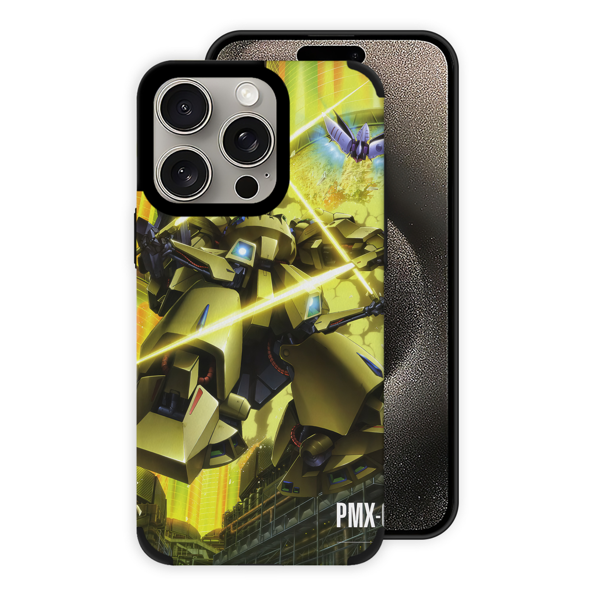 （画像用） 機動戦士ガンダム Mobile Suit Gundam 【iPhone15ProMax対応】 PUレザー スマホケース 耐衝撃＆黄変防止