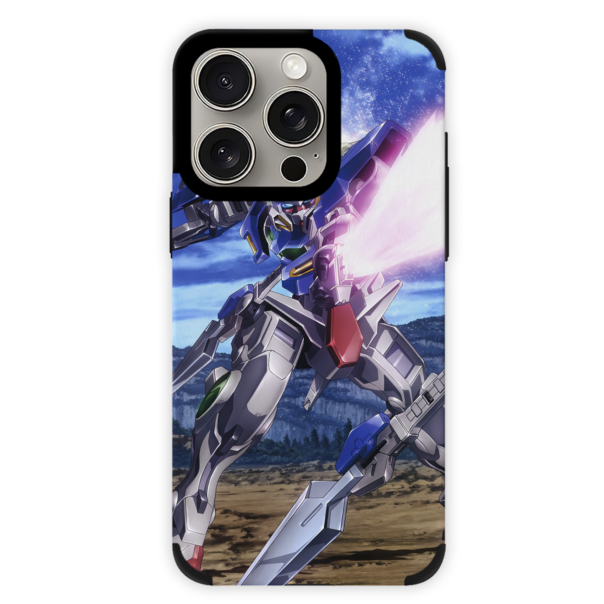 （画像用） 機動戦士ガンダム Mobile Suit Gundam 【iPhone15ProMax対応】 PUレザー スマホケース 耐衝撃＆黄変防止