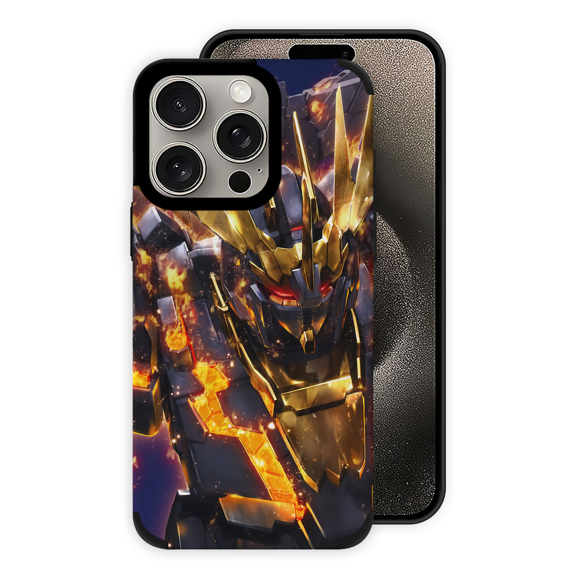 （画像用） 機動戦士ガンダム Mobile Suit Gundam 【iPhone15ProMax対応】 PUレザー スマホケース 耐衝撃＆黄変防止