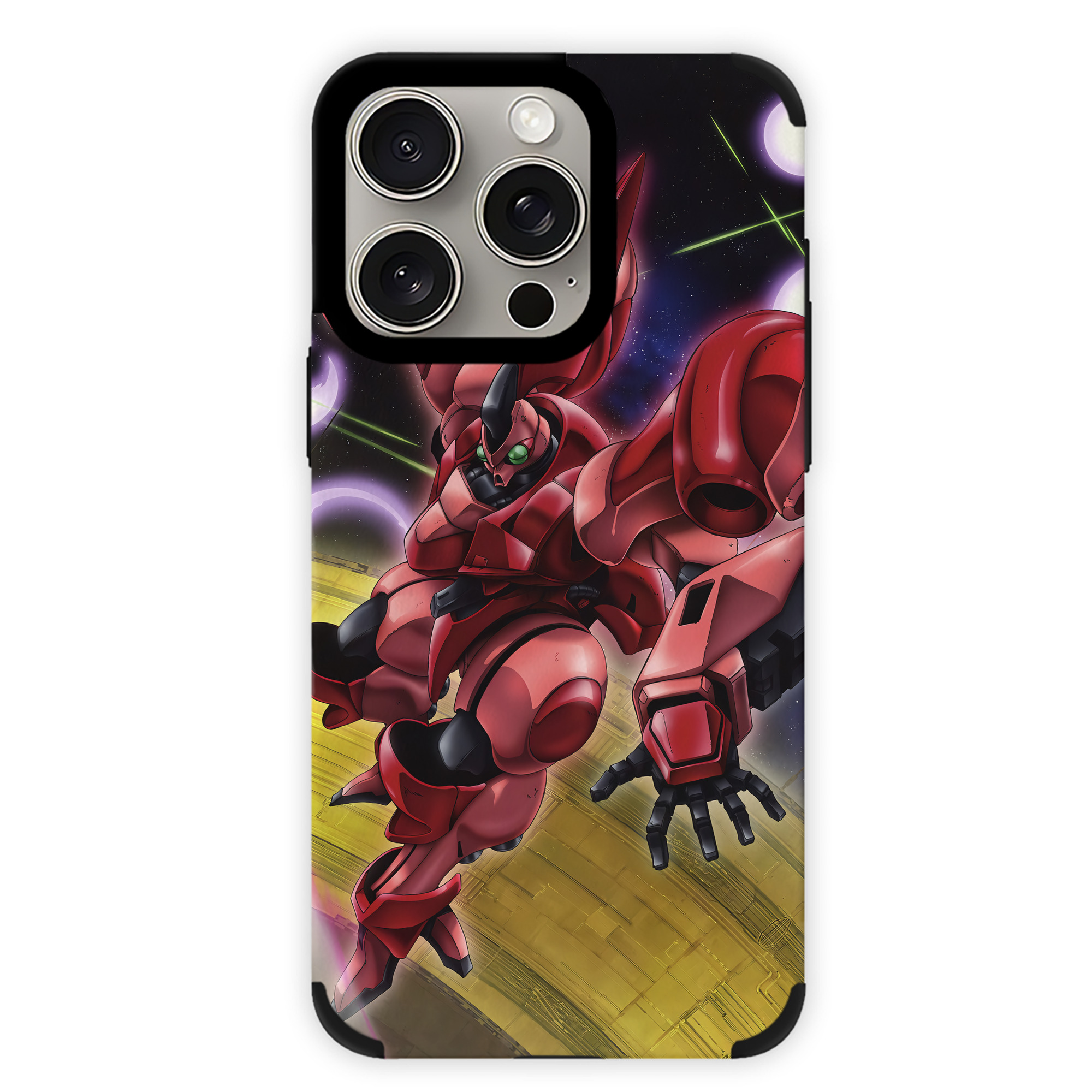 （画像用） 機動戦士ガンダム Mobile Suit Gundam 【iPhone15ProMax対応】 PUレザー スマホケース 耐衝撃＆黄変防止