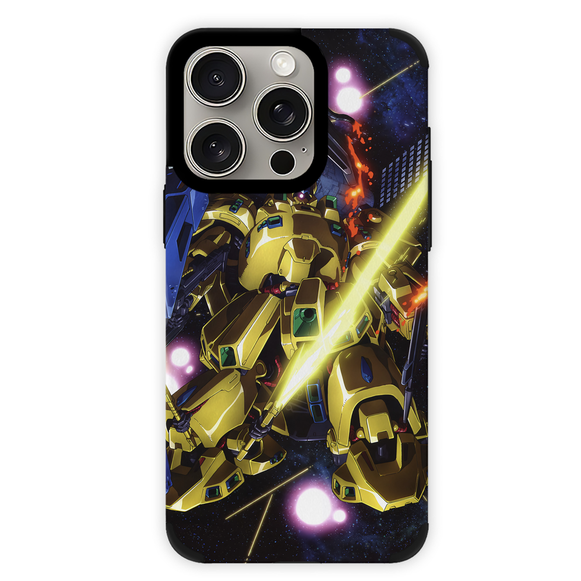 （画像用） 機動戦士ガンダム Mobile Suit Gundam 【iPhone15ProMax対応】 PUレザー スマホケース 耐衝撃＆黄変防止