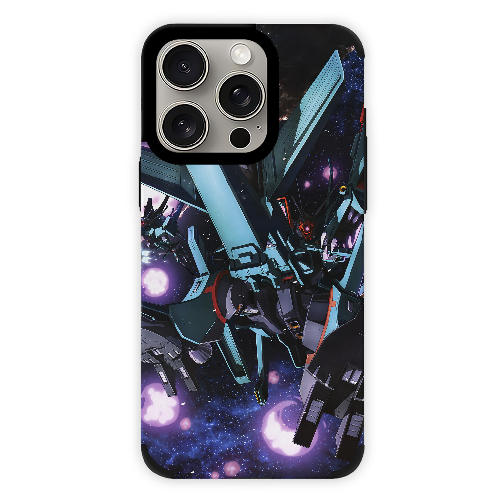 （画像用） 機動戦士ガンダム Mobile Suit Gundam 【iPhone15ProMax対応】 PUレザー スマホケース 耐衝撃＆黄変防止