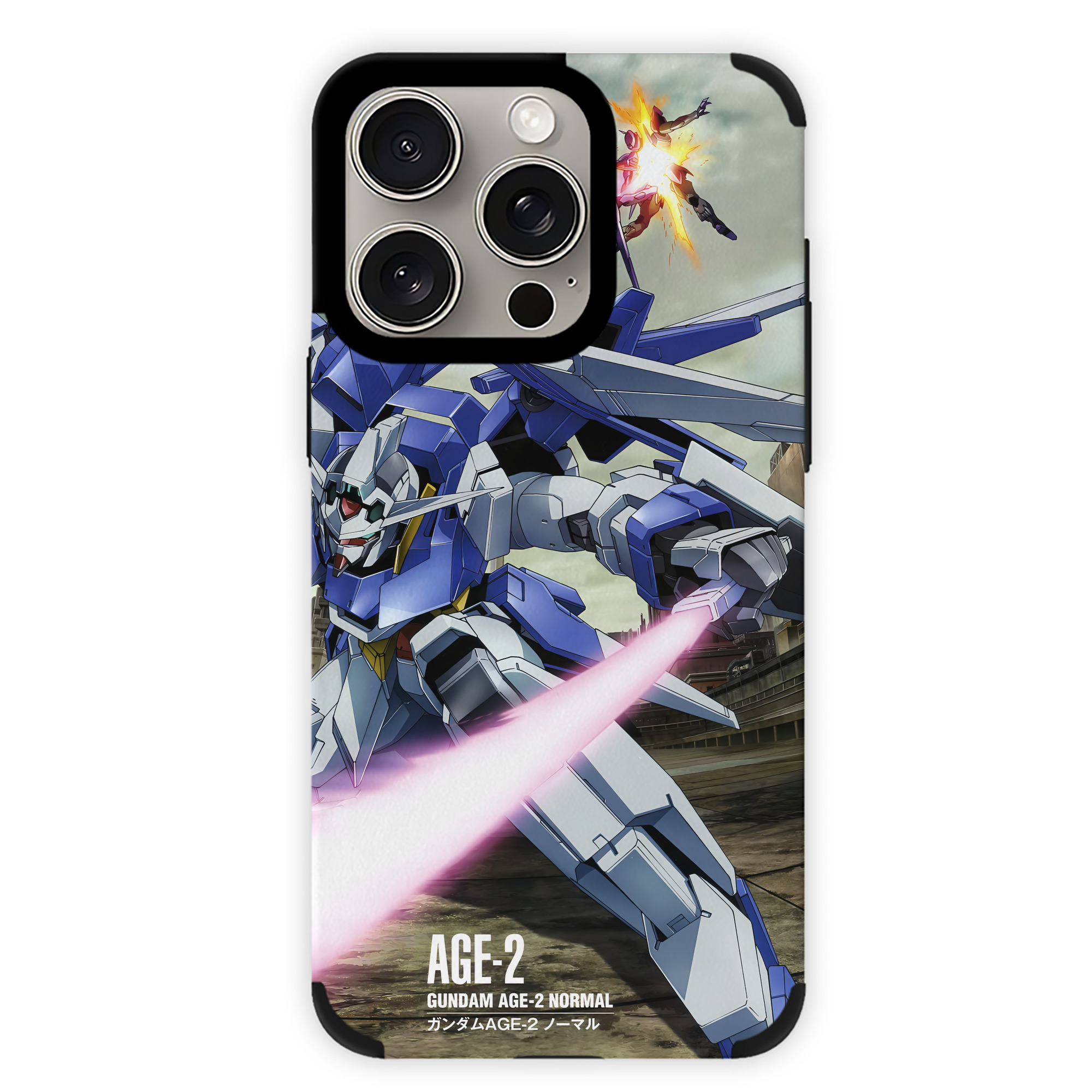 （画像用） 機動戦士ガンダム Mobile Suit Gundam 【iPhone15ProMax対応】 PUレザー スマホケース 耐衝撃＆黄変防止