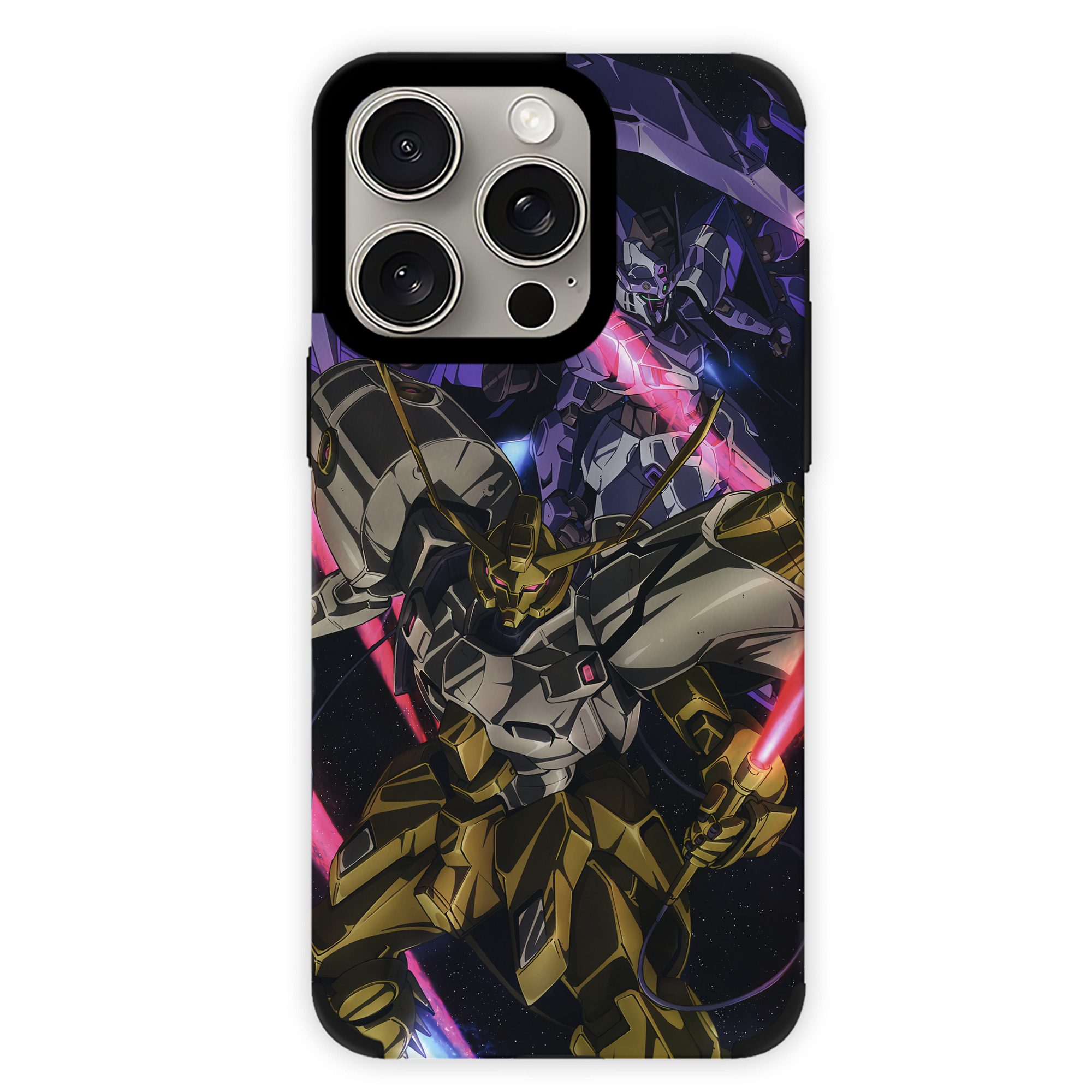 （画像用） 機動戦士ガンダム Mobile Suit Gundam 【iPhone15ProMax対応】 PUレザー スマホケース 耐衝撃＆黄変防止
