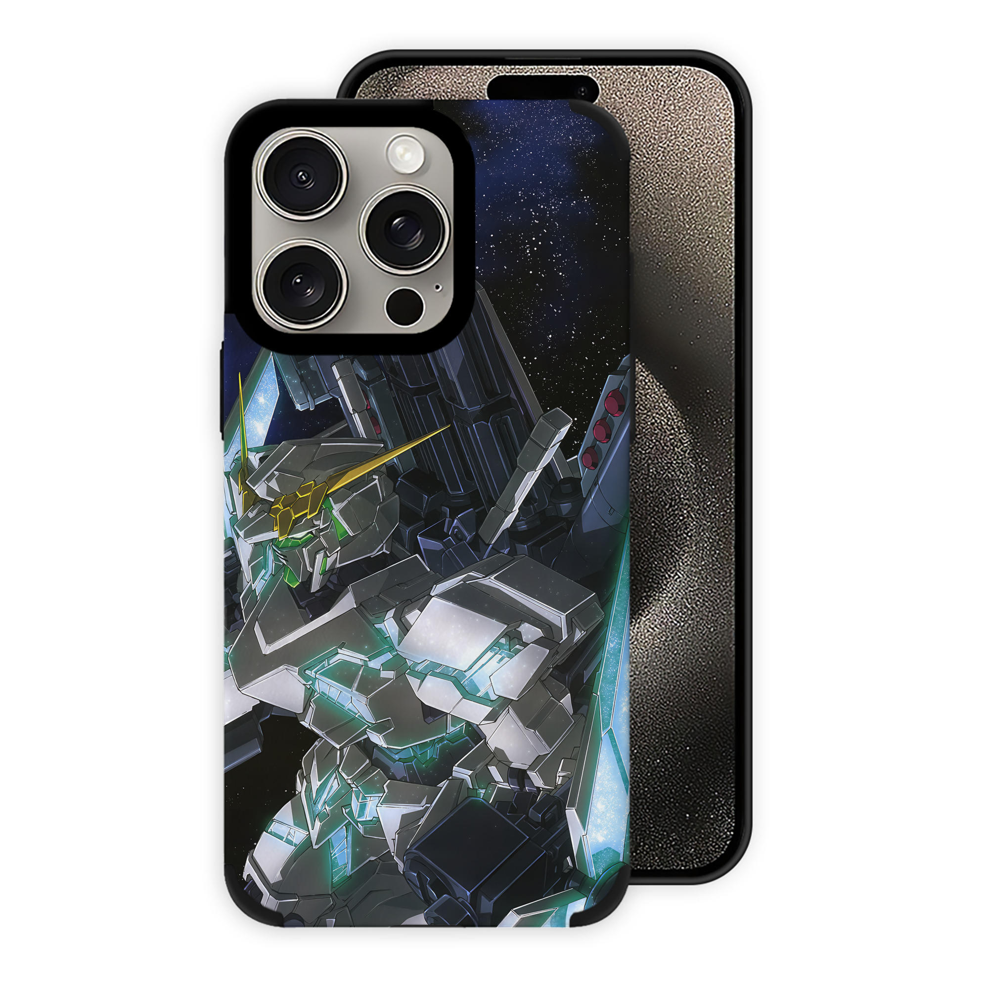 （画像用） 機動戦士ガンダム Mobile Suit Gundam 【iPhone15ProMax対応】 PUレザー スマホケース 耐衝撃＆黄変防止