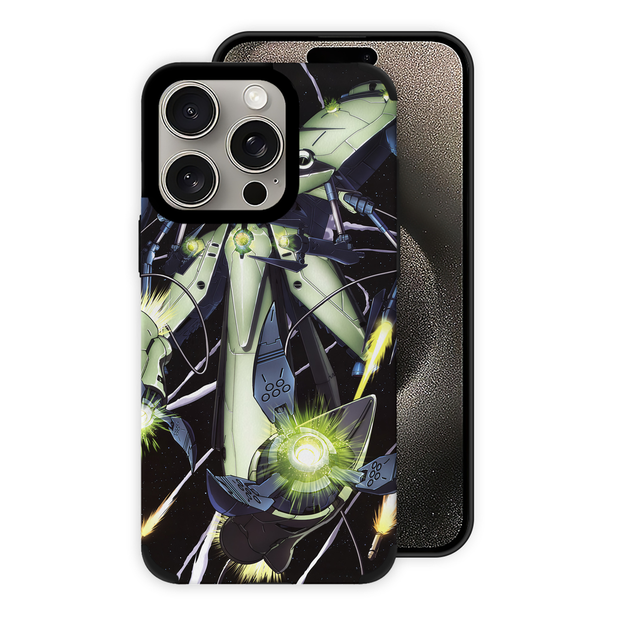 （画像用） 機動戦士ガンダム Mobile Suit Gundam 【iPhone15ProMax対応】 PUレザー スマホケース 耐衝撃＆黄変防止