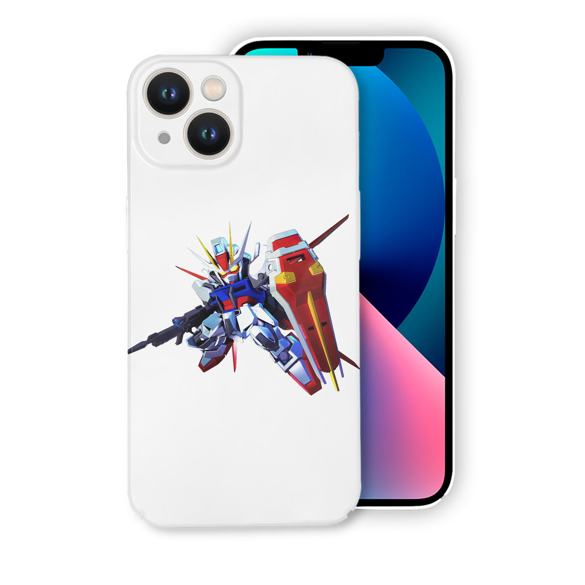 （画像用） 機動戦士ガンダム Mobile Suit Gundam 【iPhone 14シリーズ対応】ハードケース
