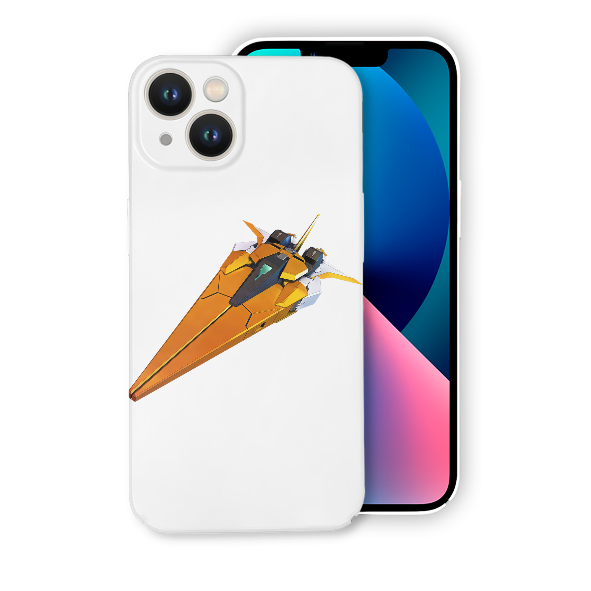 （画像用） 機動戦士ガンダム Mobile Suit Gundam 【iPhone 14シリーズ対応】ハードケース