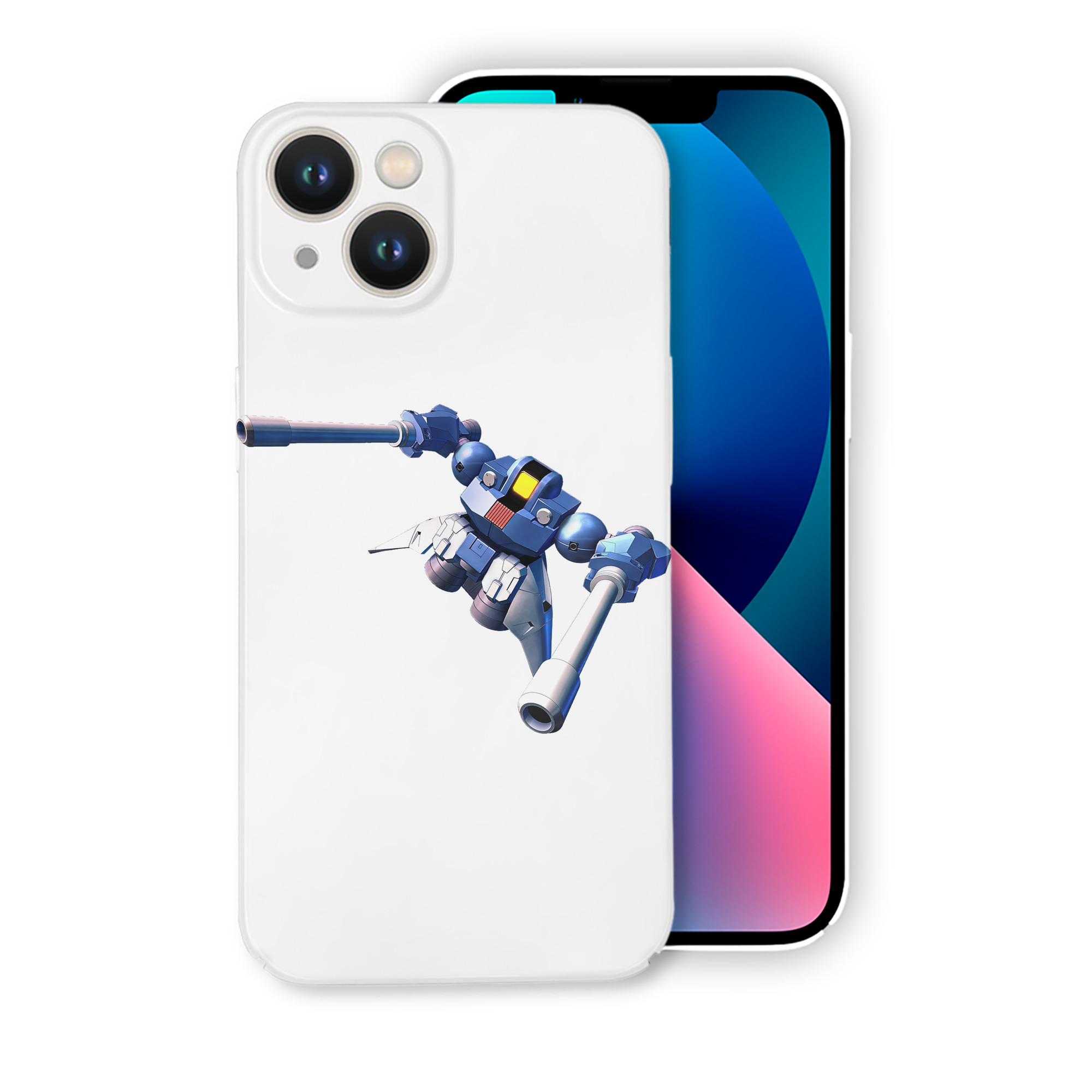 （画像用） 機動戦士ガンダム Mobile Suit Gundam 【iPhone 14シリーズ対応】ハードケース