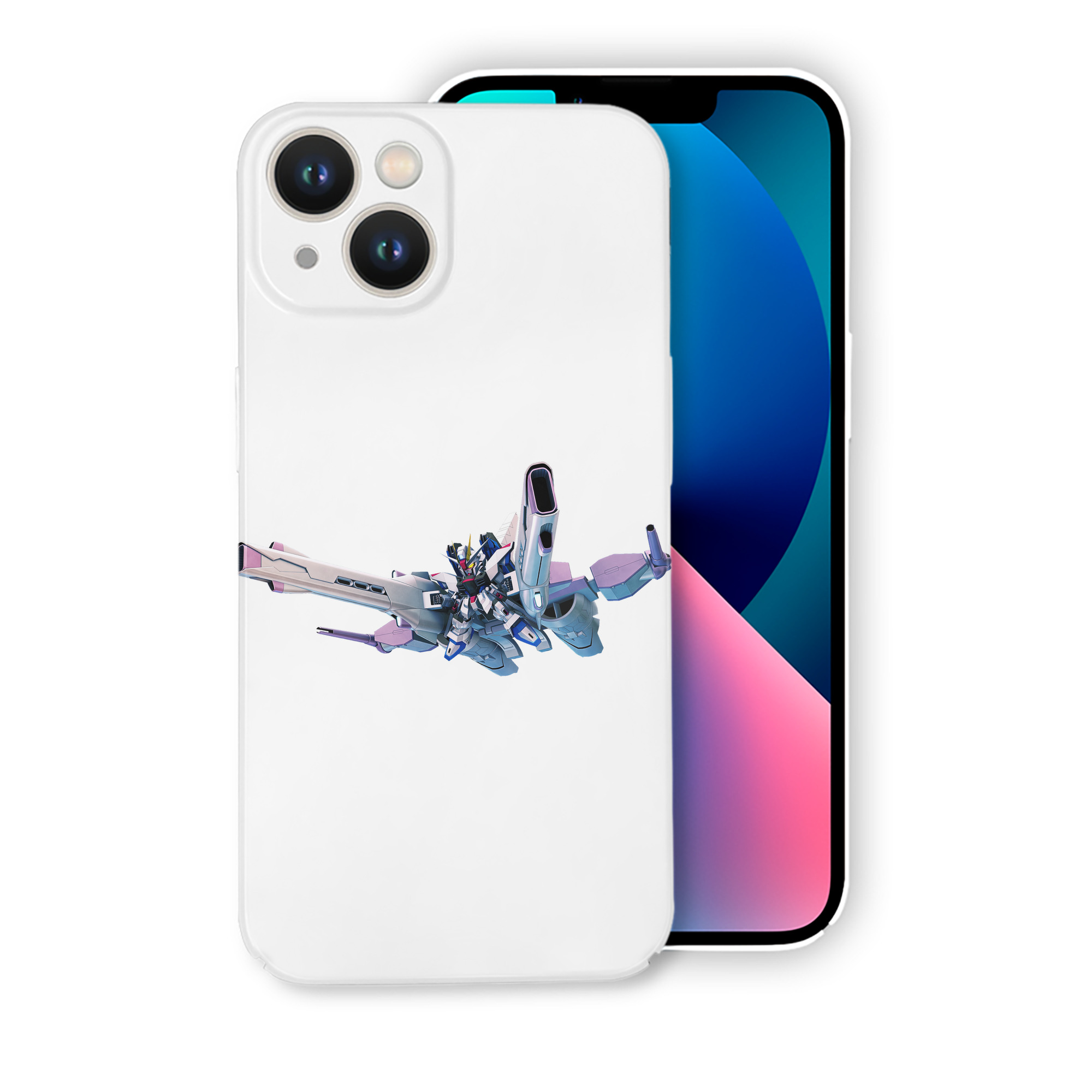 （画像用） 機動戦士ガンダム Mobile Suit Gundam 【iPhone 14シリーズ対応】ハードケース