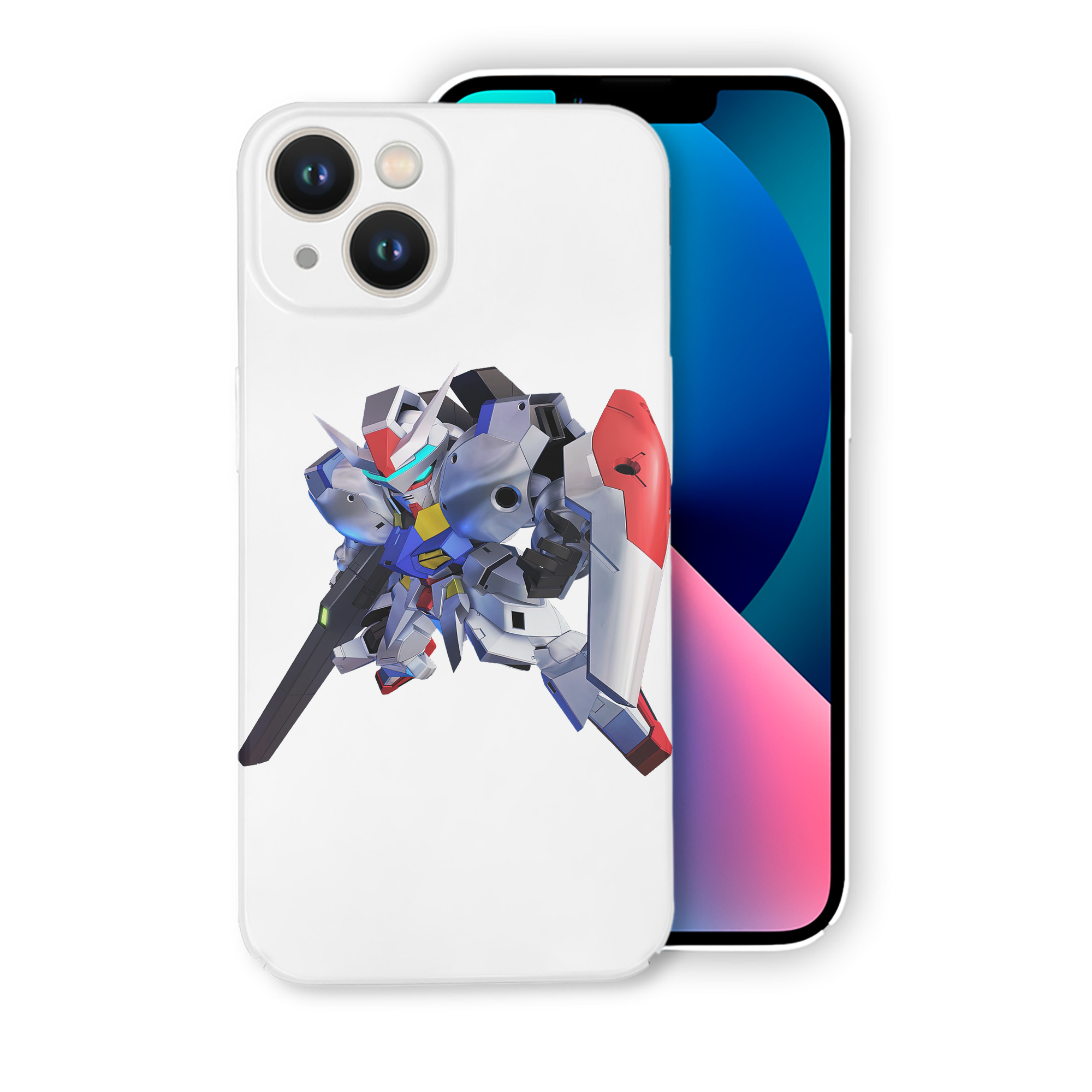 （画像用） 機動戦士ガンダム Mobile Suit Gundam 【iPhone 14シリーズ対応】ハードケース