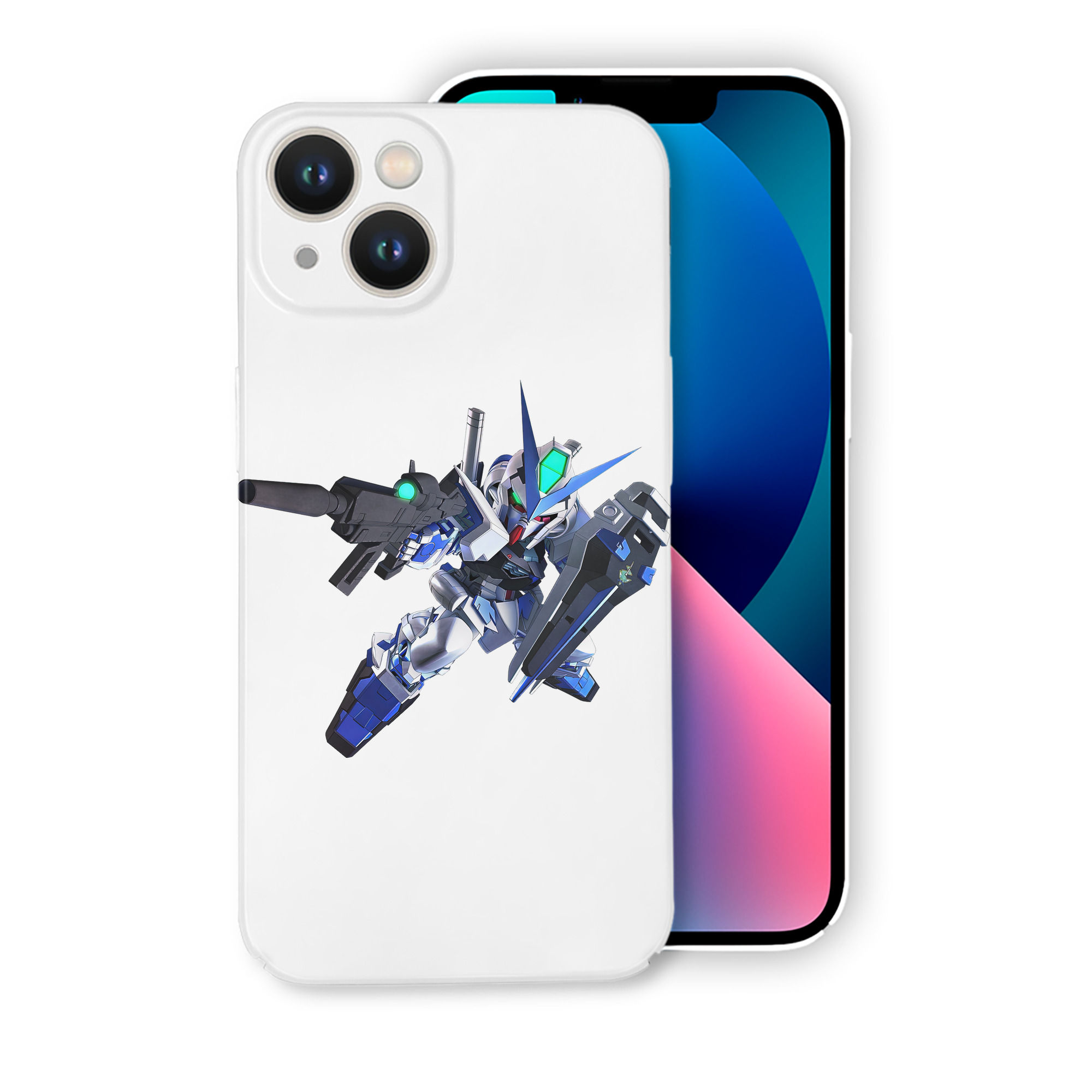 （画像用） 機動戦士ガンダム Mobile Suit Gundam 【iPhone 14シリーズ対応】ハードケース