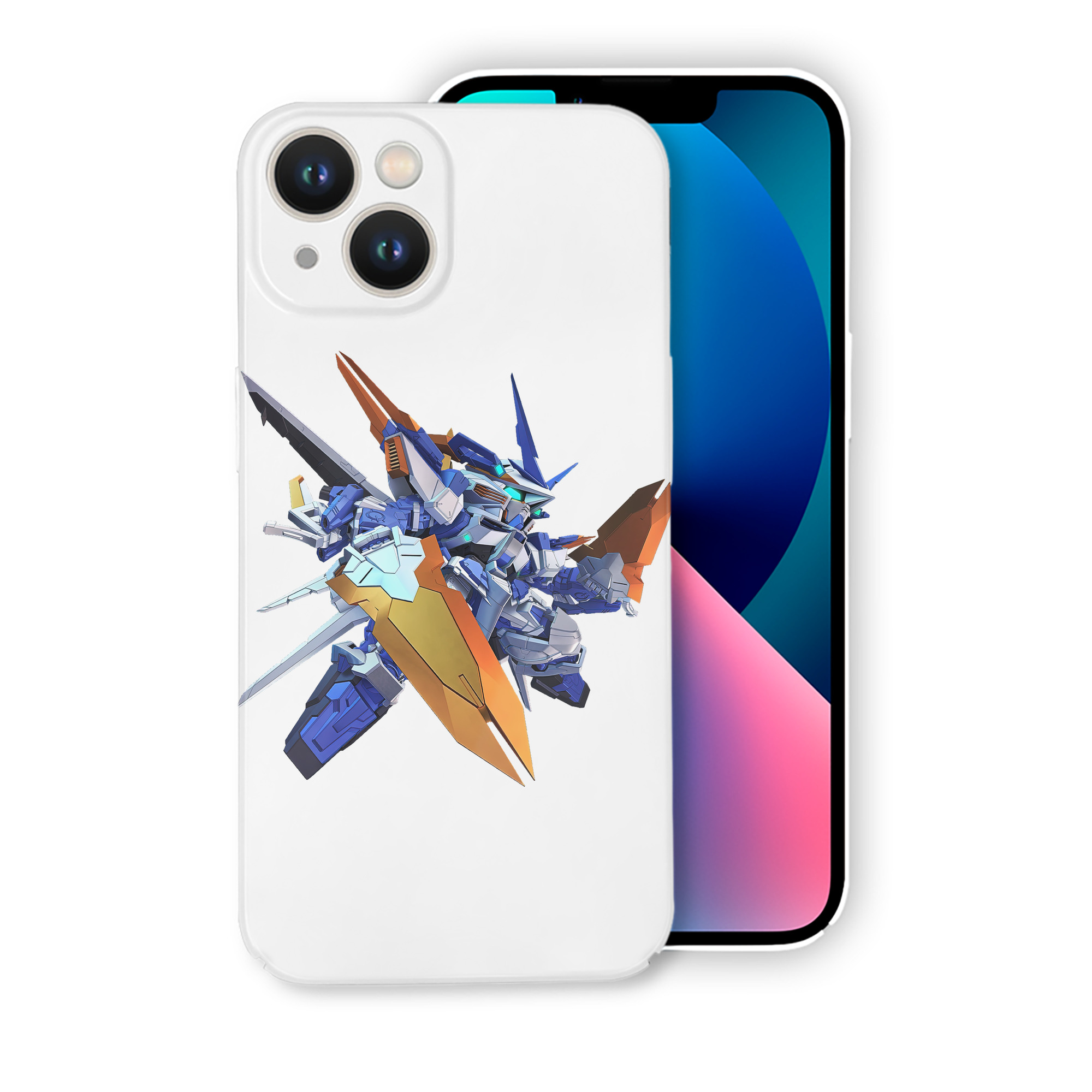 （画像用） 機動戦士ガンダム Mobile Suit Gundam 【iPhone 14シリーズ対応】ハードケース