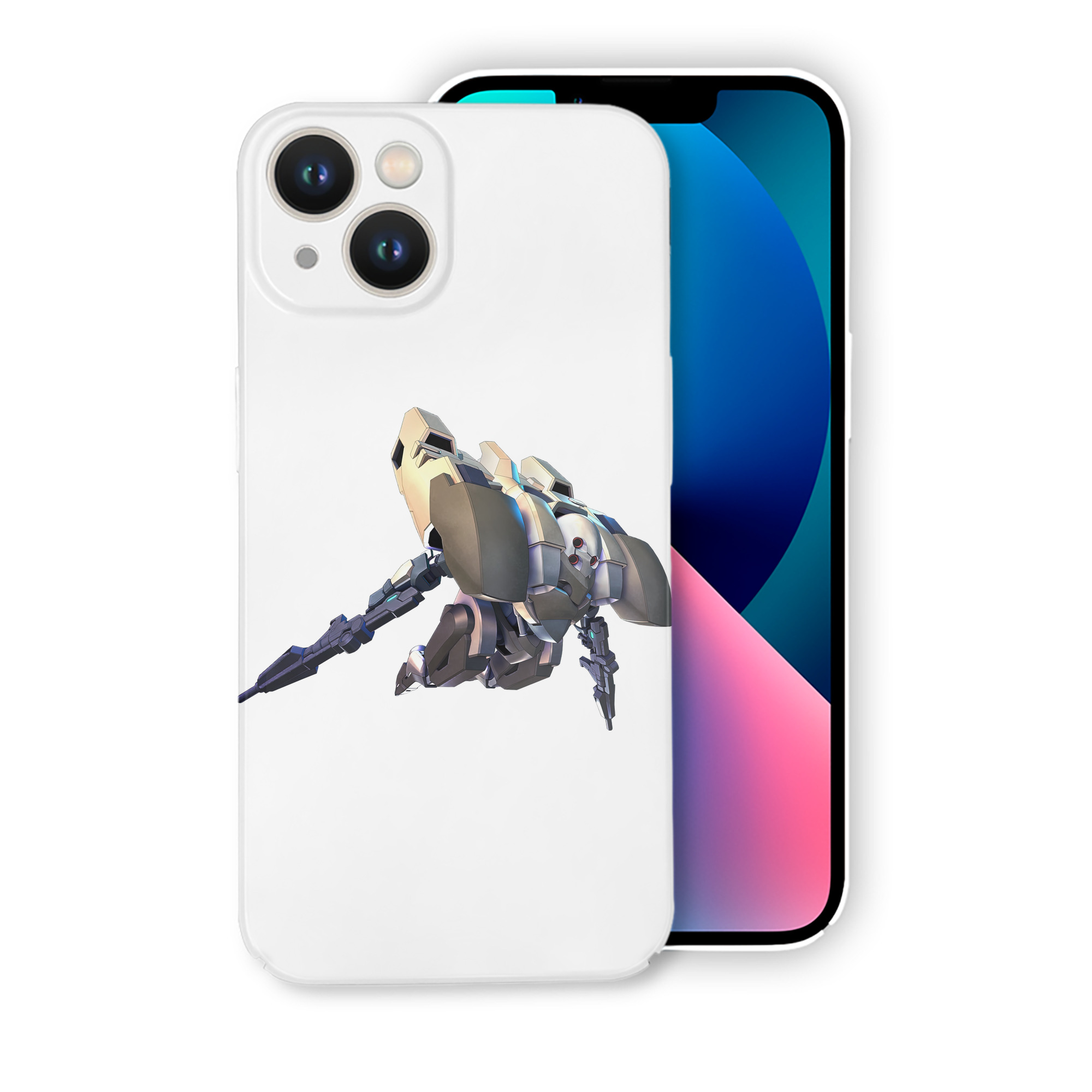 （画像用） 機動戦士ガンダム Mobile Suit Gundam 【iPhone 14シリーズ対応】ハードケース