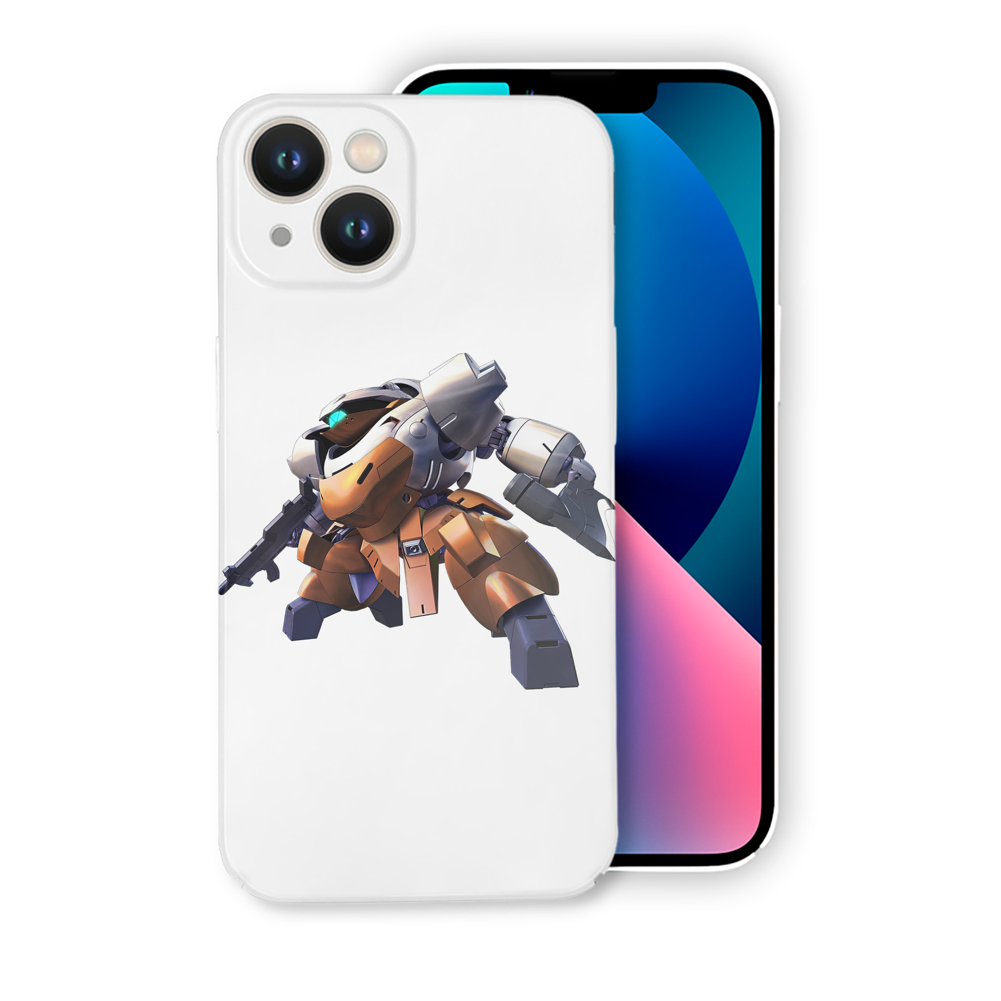 （画像用） 機動戦士ガンダム Mobile Suit Gundam 【iPhone 14シリーズ対応】ハードケース
