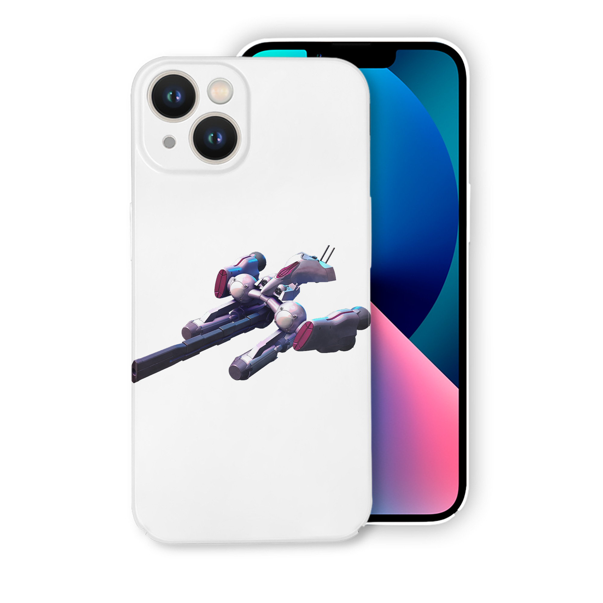 （画像用） 機動戦士ガンダム Mobile Suit Gundam 【iPhone 14シリーズ対応】ハードケース