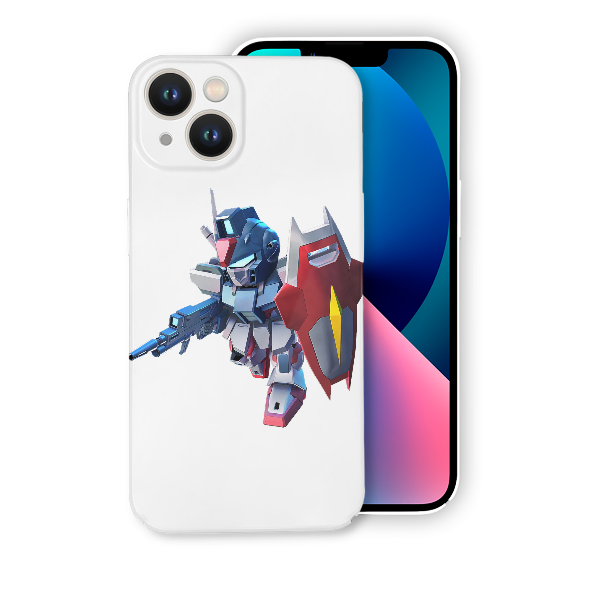 （画像用） 機動戦士ガンダム Mobile Suit Gundam 【iPhone 14シリーズ対応】ハードケース