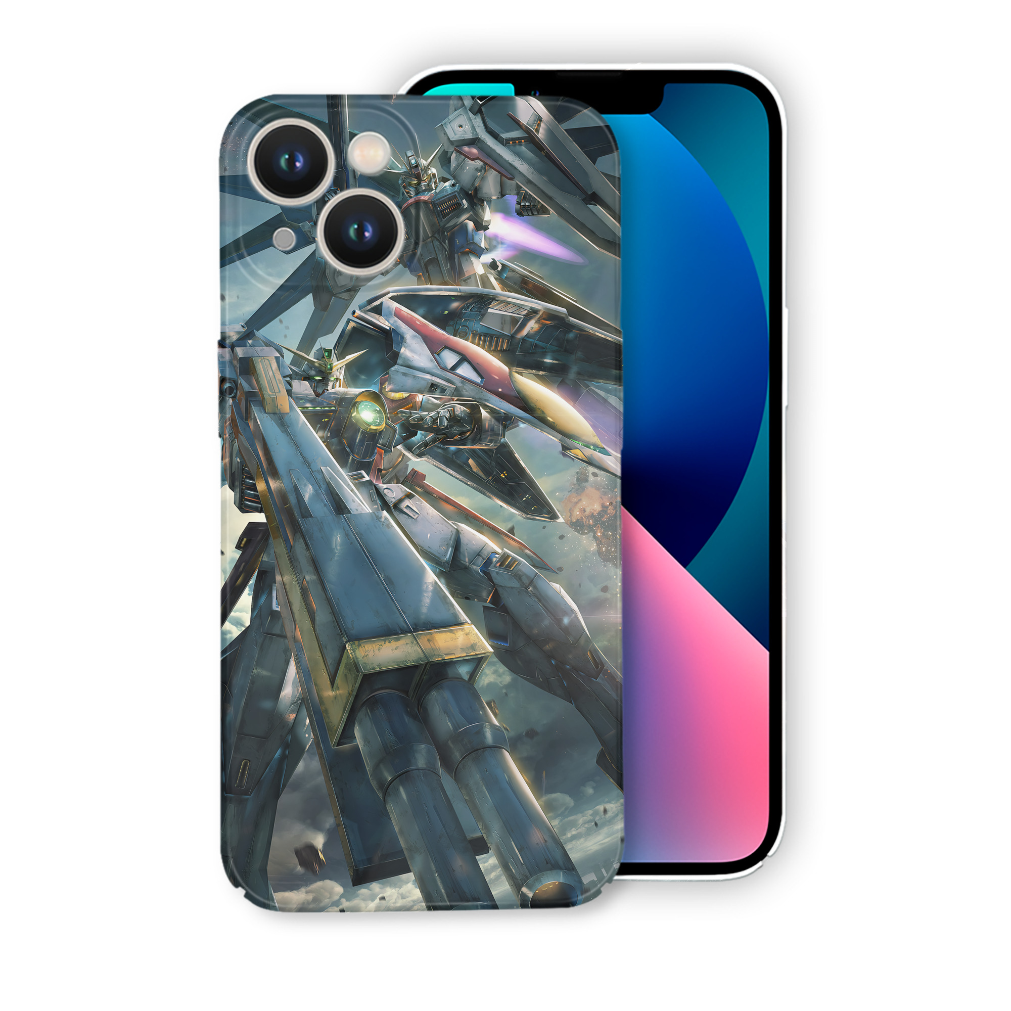 （画像用） 機動戦士ガンダム Mobile Suit Gundam 【iPhone 14シリーズ対応】ハードケース