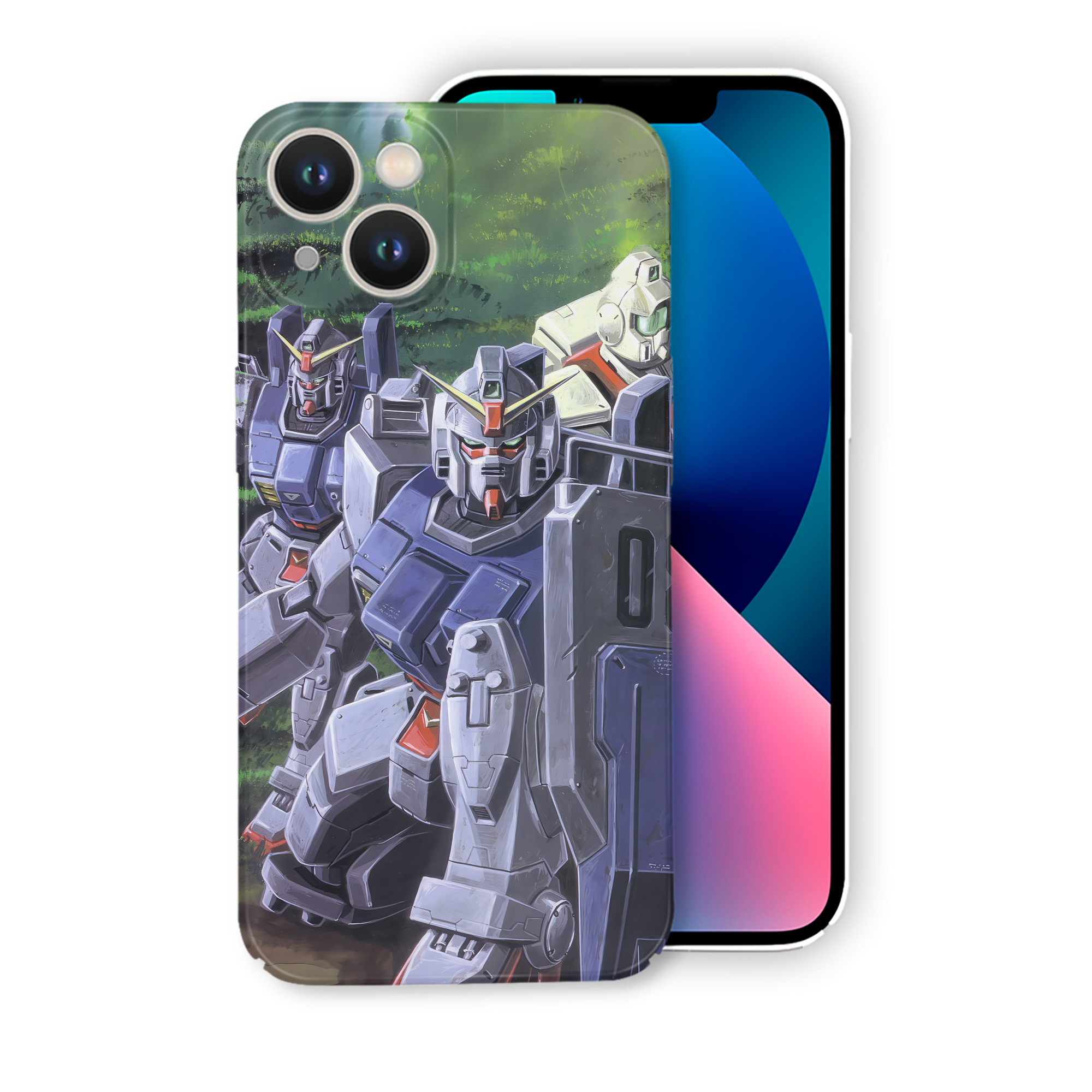 （画像用） 機動戦士ガンダム Mobile Suit Gundam 【iPhone 14シリーズ対応】ハードケース