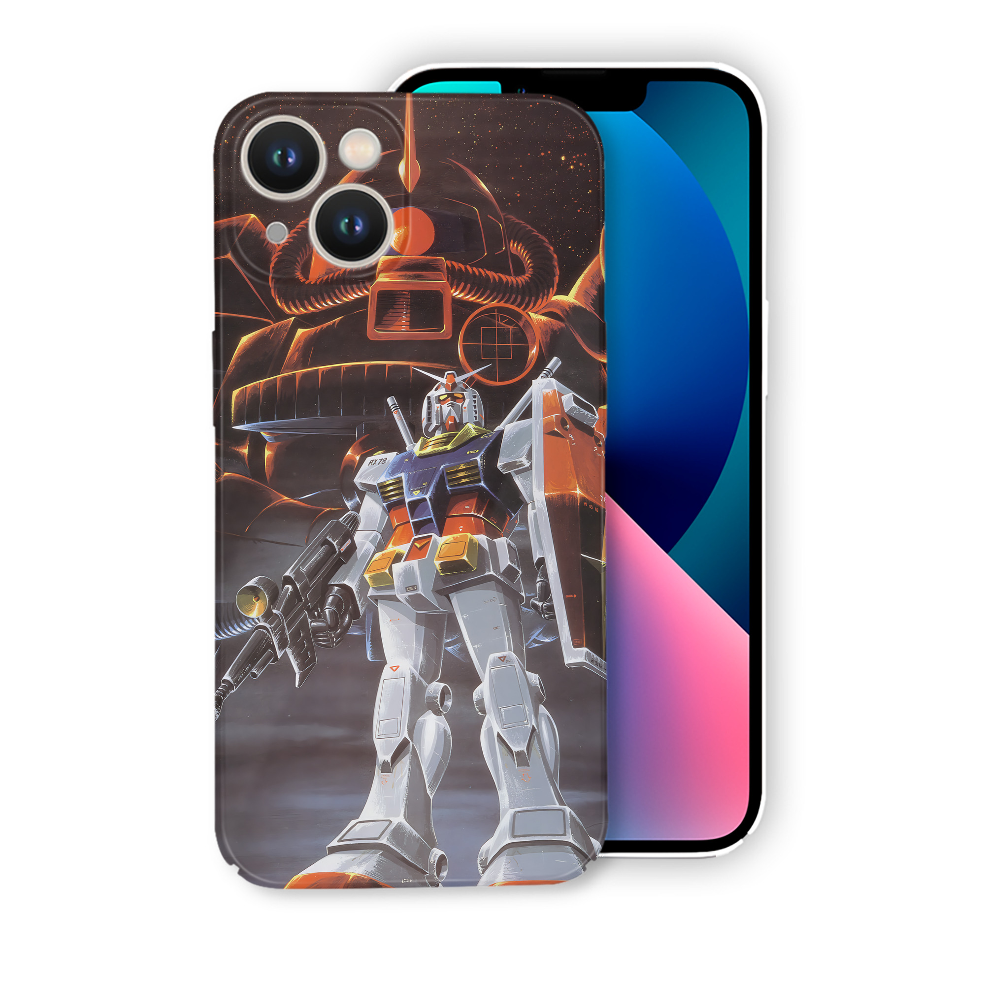 （画像用） 機動戦士ガンダム Mobile Suit Gundam 【iPhone 14シリーズ対応】ハードケース