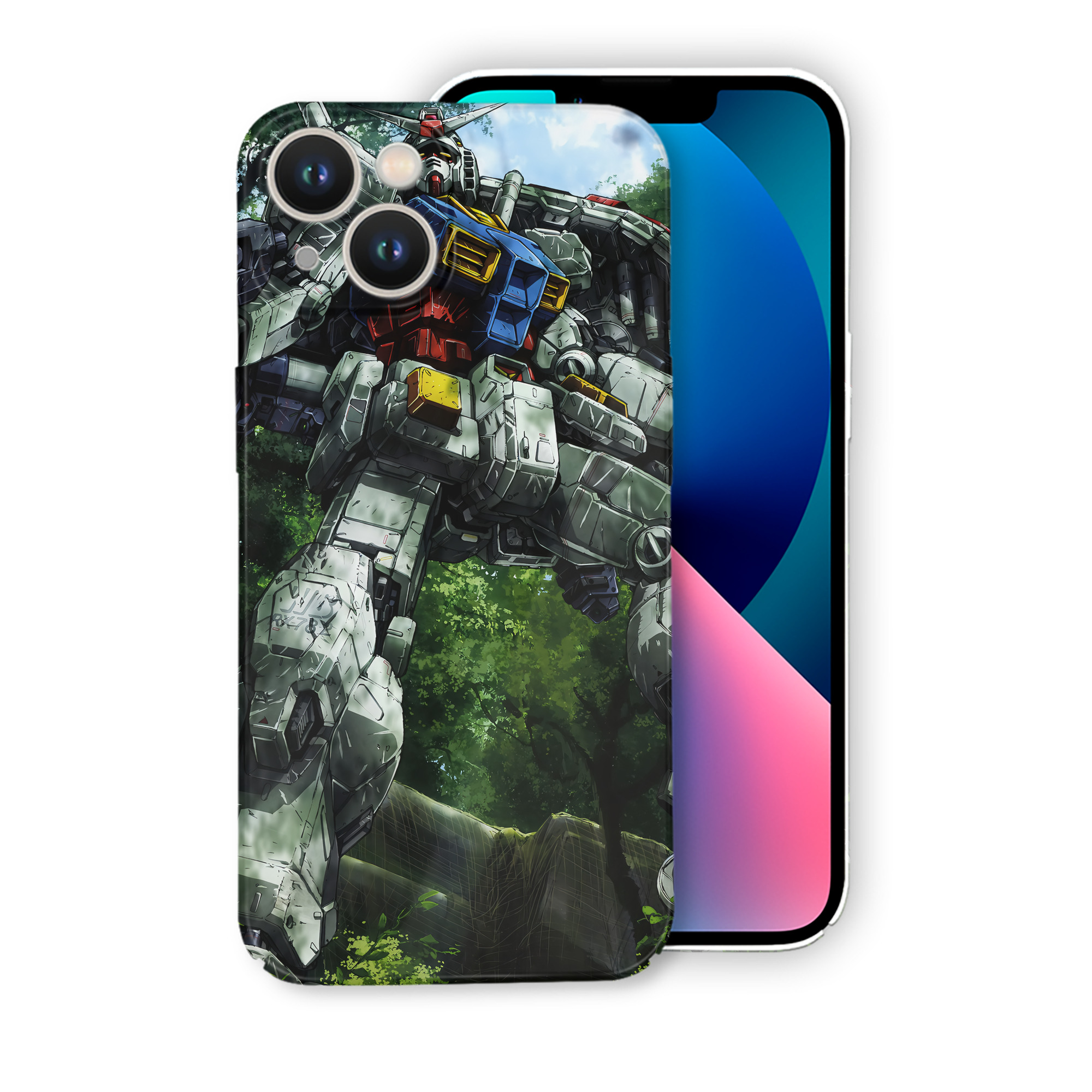 （画像用） 機動戦士ガンダム Mobile Suit Gundam 【iPhone 14シリーズ対応】ハードケース