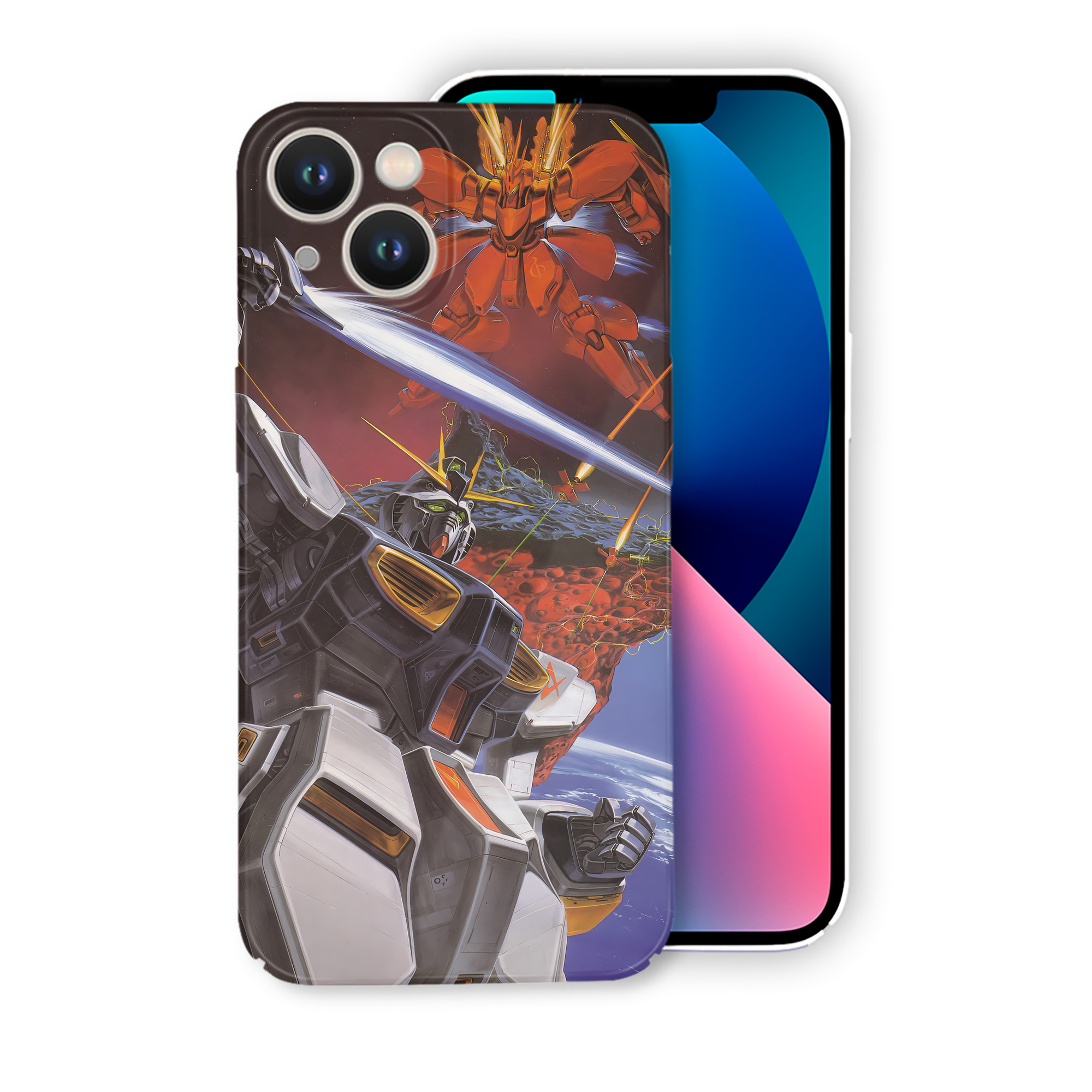 （画像用） 機動戦士ガンダム Mobile Suit Gundam 【iPhone 14シリーズ対応】ハードケース