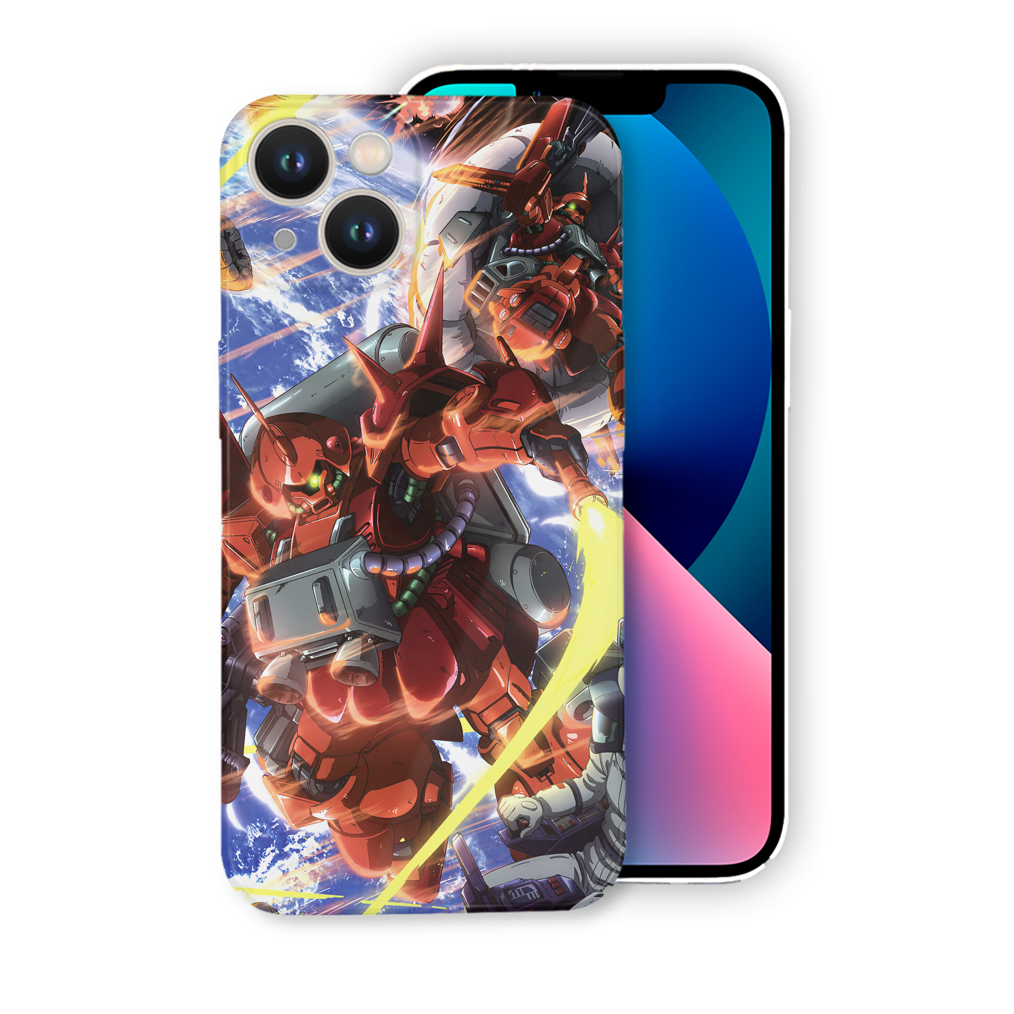 （画像用） 機動戦士ガンダム Mobile Suit Gundam 【iPhone 14シリーズ対応】ハードケース