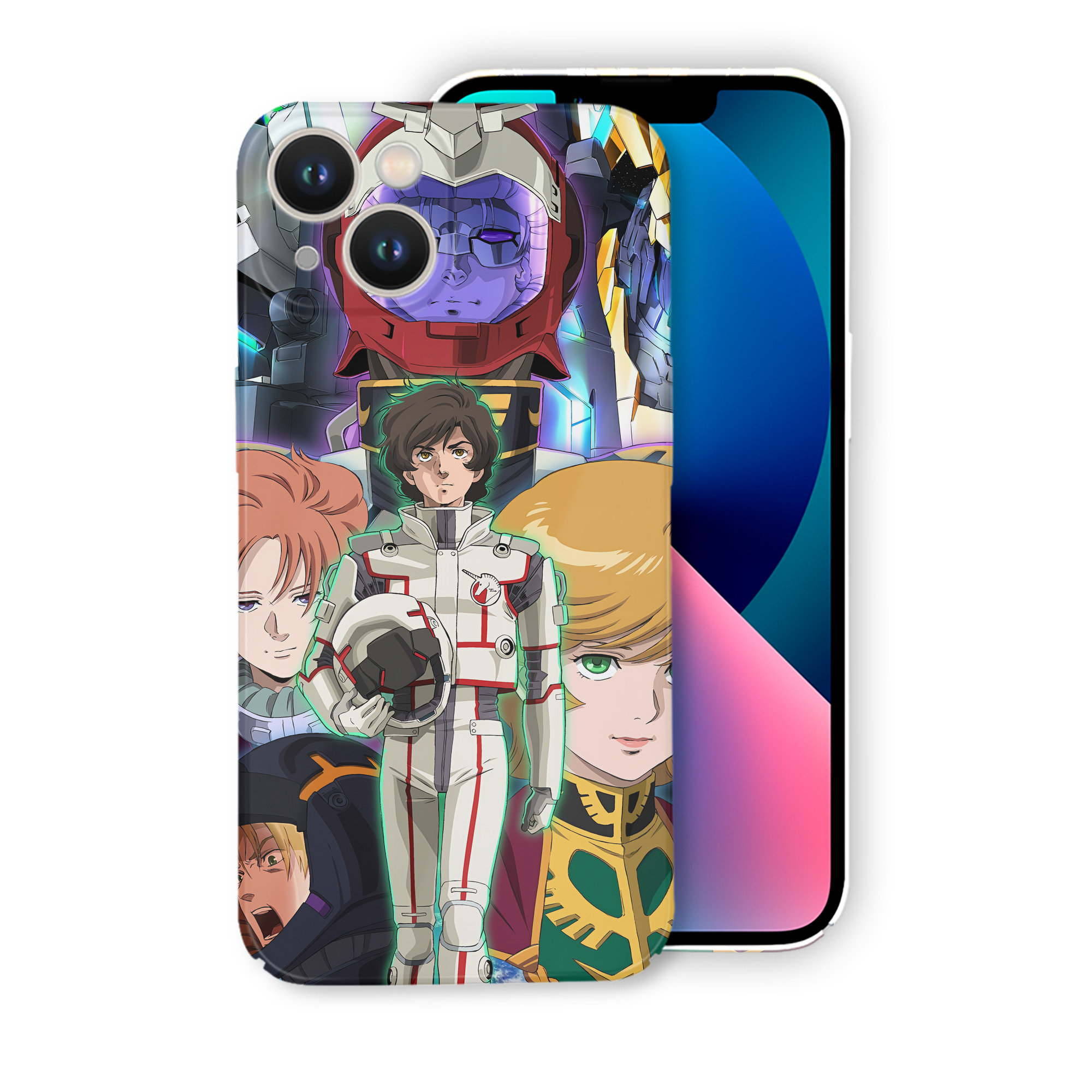 （画像用） 機動戦士ガンダム Mobile Suit Gundam 【iPhone 14シリーズ対応】ハードケース