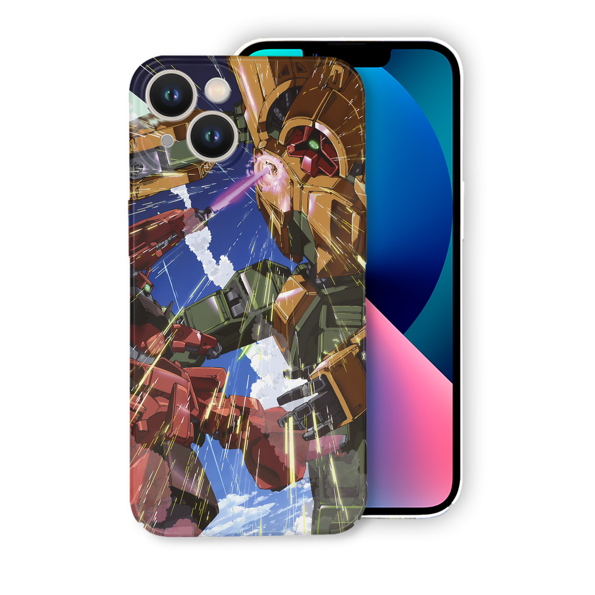 （画像用） 機動戦士ガンダム Mobile Suit Gundam 【iPhone 14シリーズ対応】ハードケース