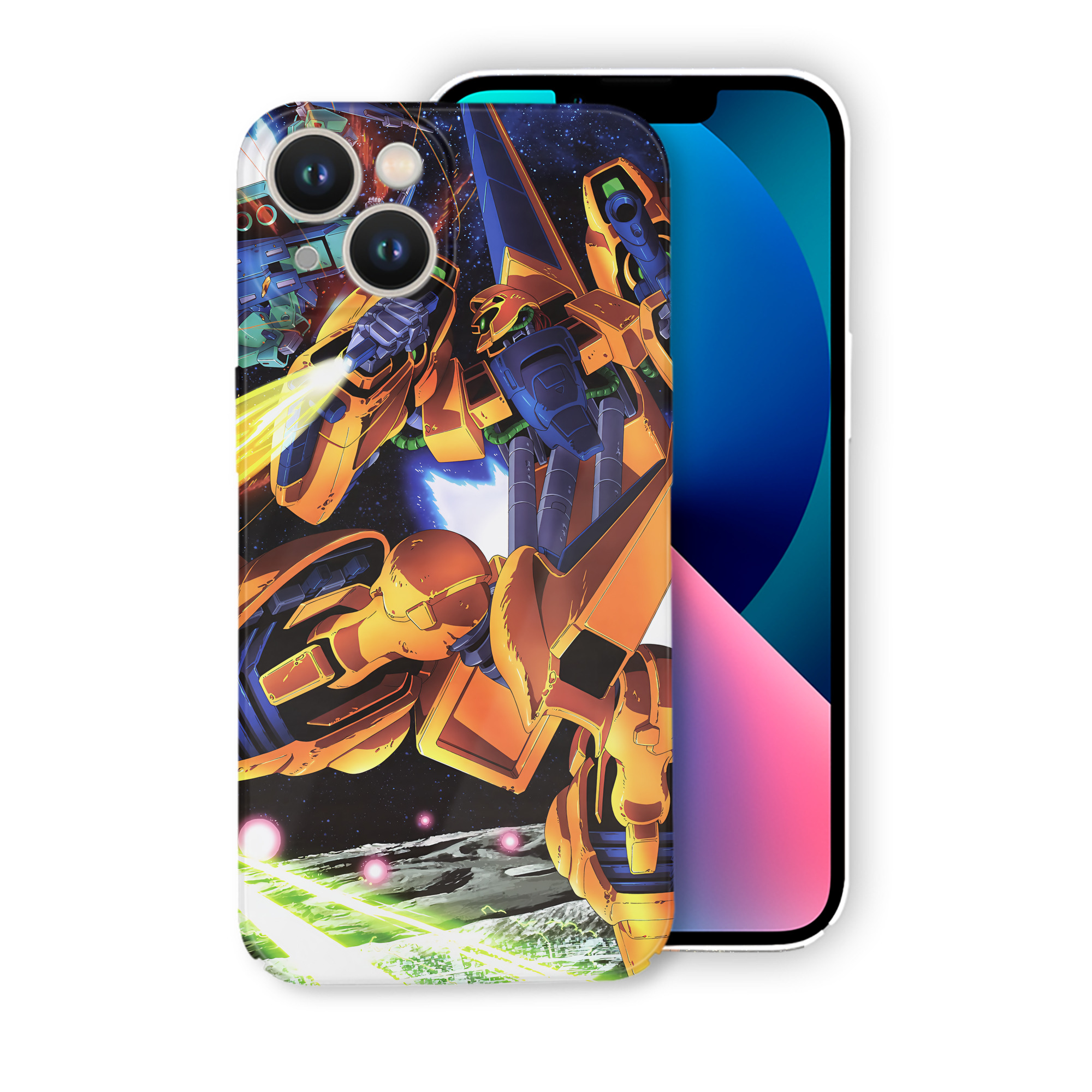 （画像用） 機動戦士ガンダム Mobile Suit Gundam 【iPhone 14シリーズ対応】ハードケース