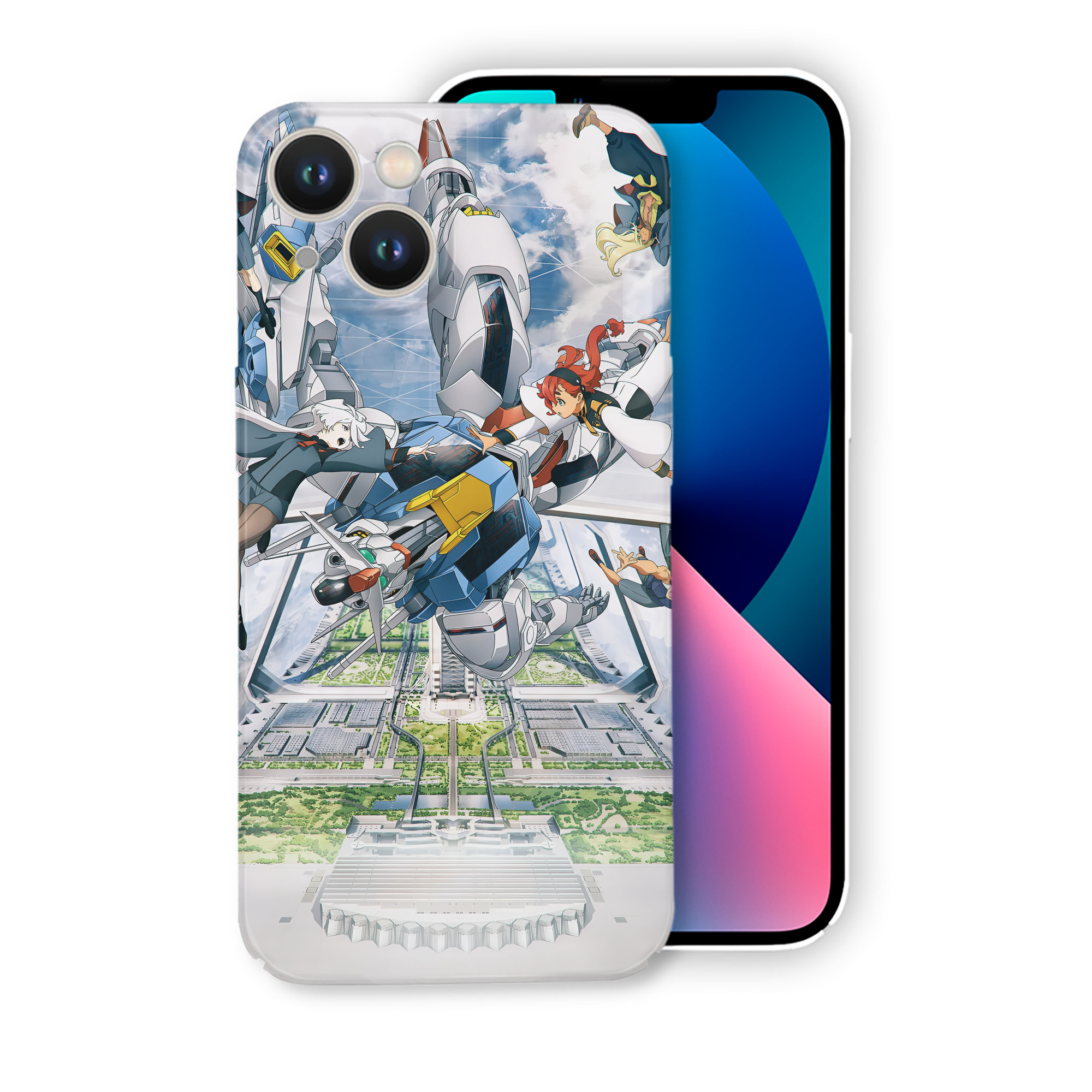 （画像用） 機動戦士ガンダム Mobile Suit Gundam 【iPhone 14シリーズ対応】ハードケース