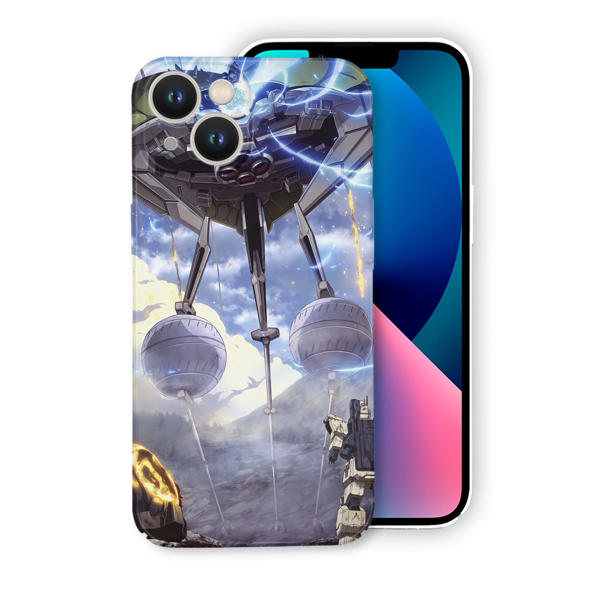 （画像用） 機動戦士ガンダム Mobile Suit Gundam 【iPhone 14シリーズ対応】ハードケース