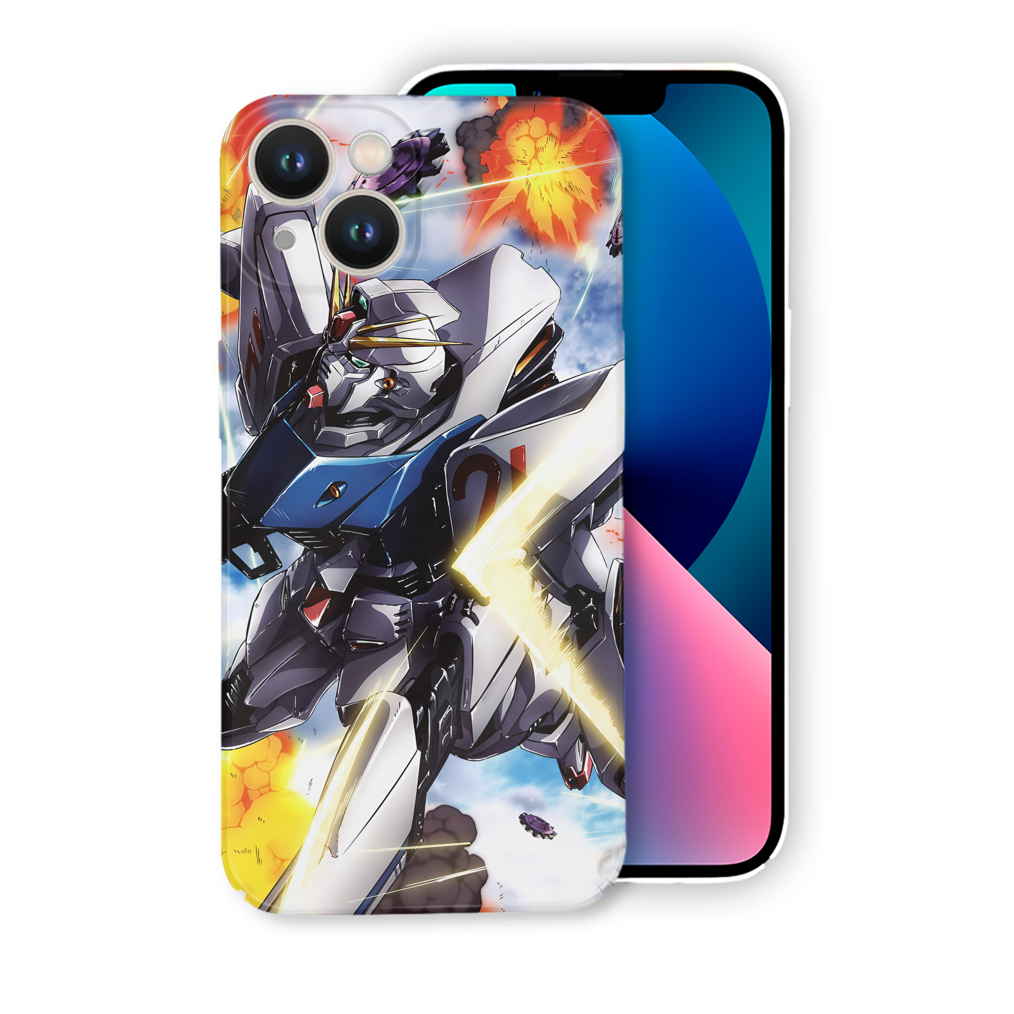 （画像用） 機動戦士ガンダム Mobile Suit Gundam 【iPhone 14シリーズ対応】ハードケース