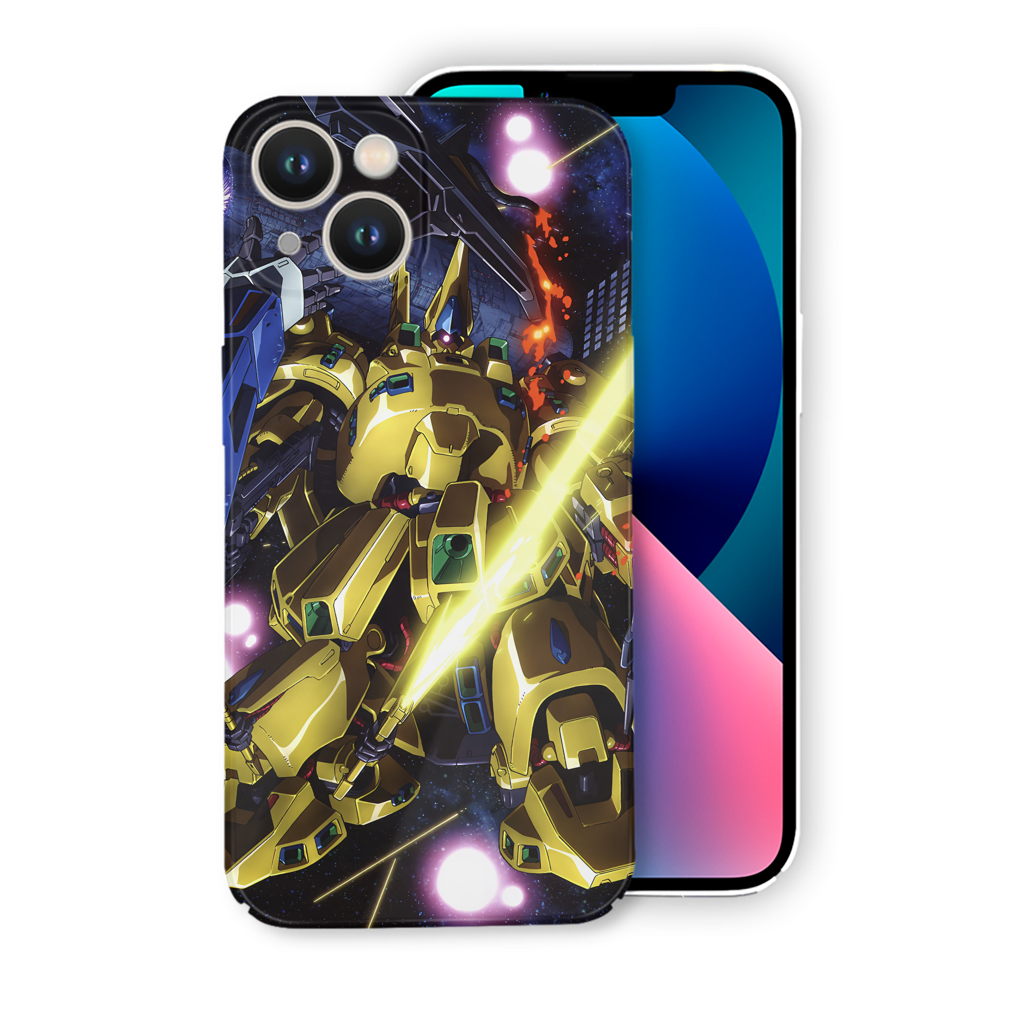 （画像用） 機動戦士ガンダム Mobile Suit Gundam 【iPhone 14シリーズ対応】ハードケース