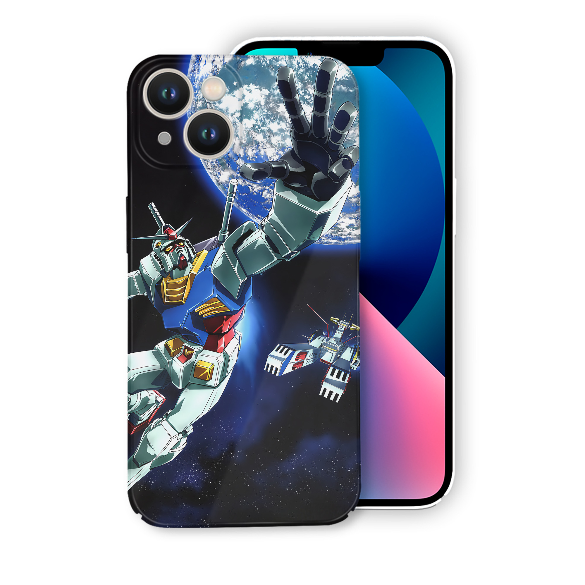 （画像用） 機動戦士ガンダム Mobile Suit Gundam 【iPhone 14シリーズ対応】ハードケース