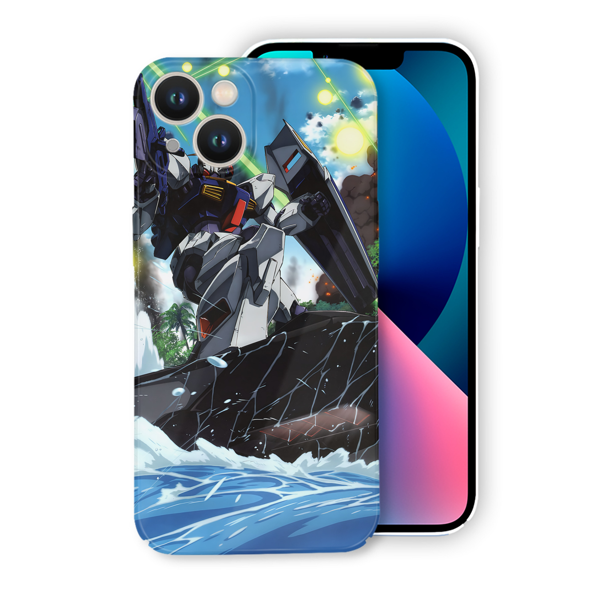 （画像用） 機動戦士ガンダム Mobile Suit Gundam 【iPhone 14シリーズ対応】ハードケース