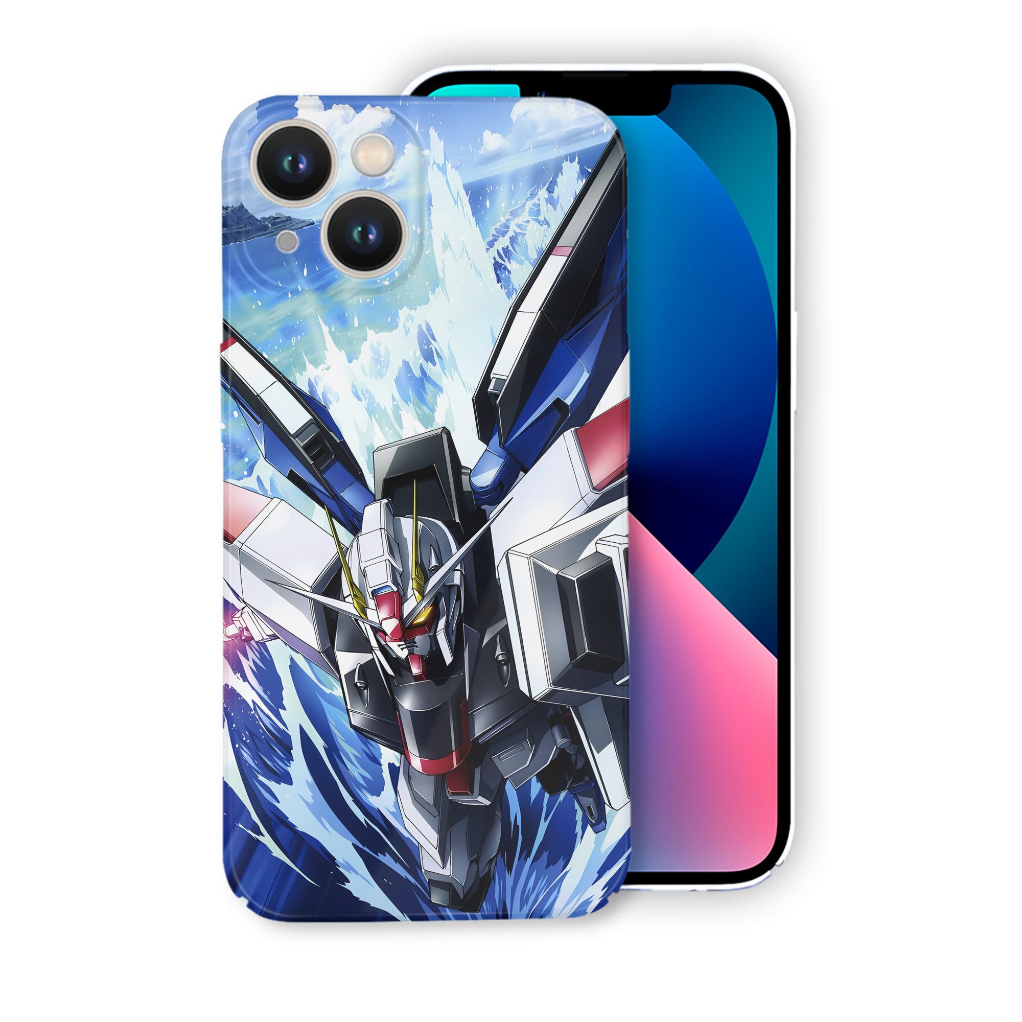 （画像用） 機動戦士ガンダム Mobile Suit Gundam 【iPhone 14シリーズ対応】ハードケース