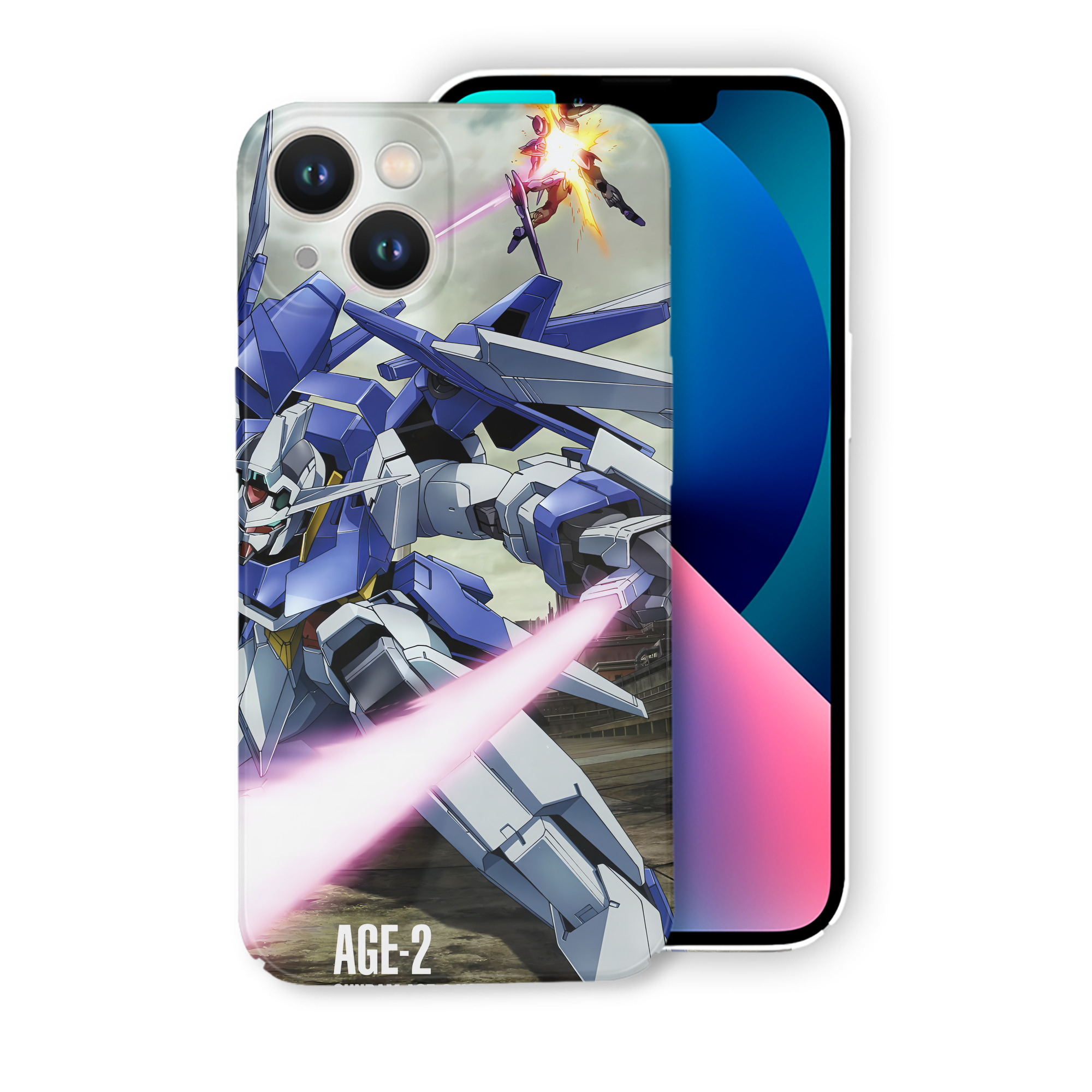 （画像用） 機動戦士ガンダム Mobile Suit Gundam 【iPhone 14シリーズ対応】ハードケース