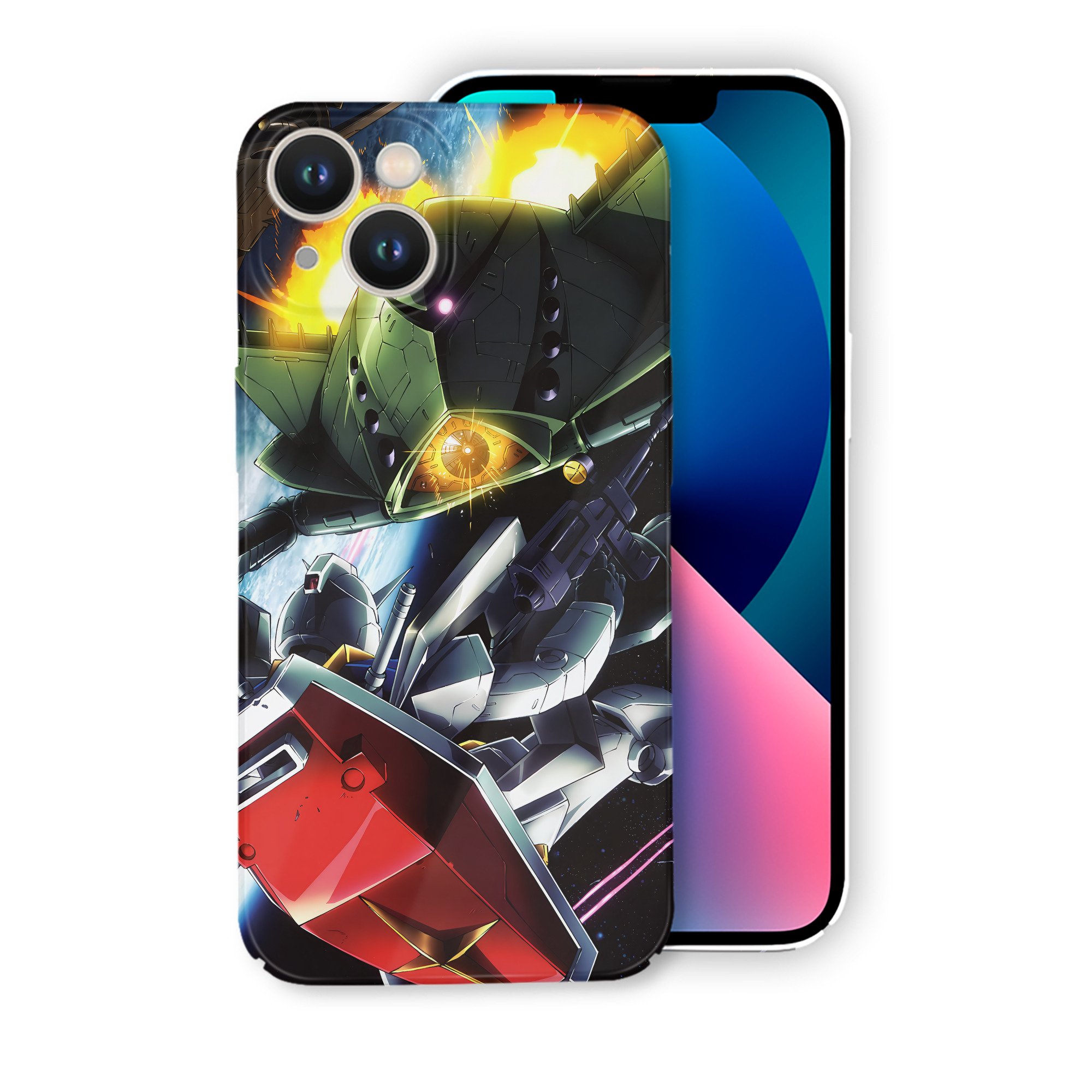 （画像用） 機動戦士ガンダム Mobile Suit Gundam 【iPhone 14シリーズ対応】ハードケース